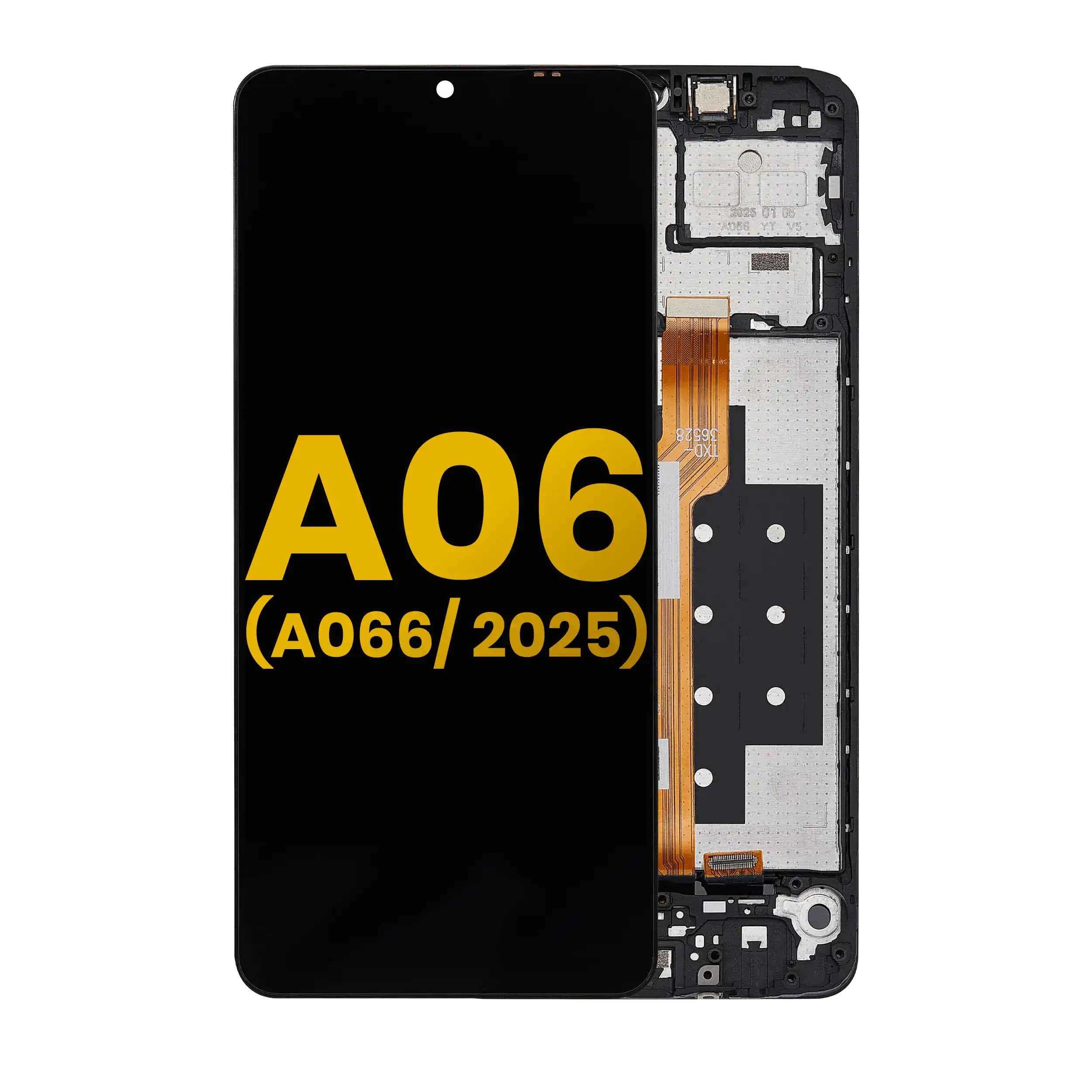 Lcd Assembly With Frame Compatible For Samsung Galaxy A06 5G (A066/ 2025) (Refurbished) (All Colors)