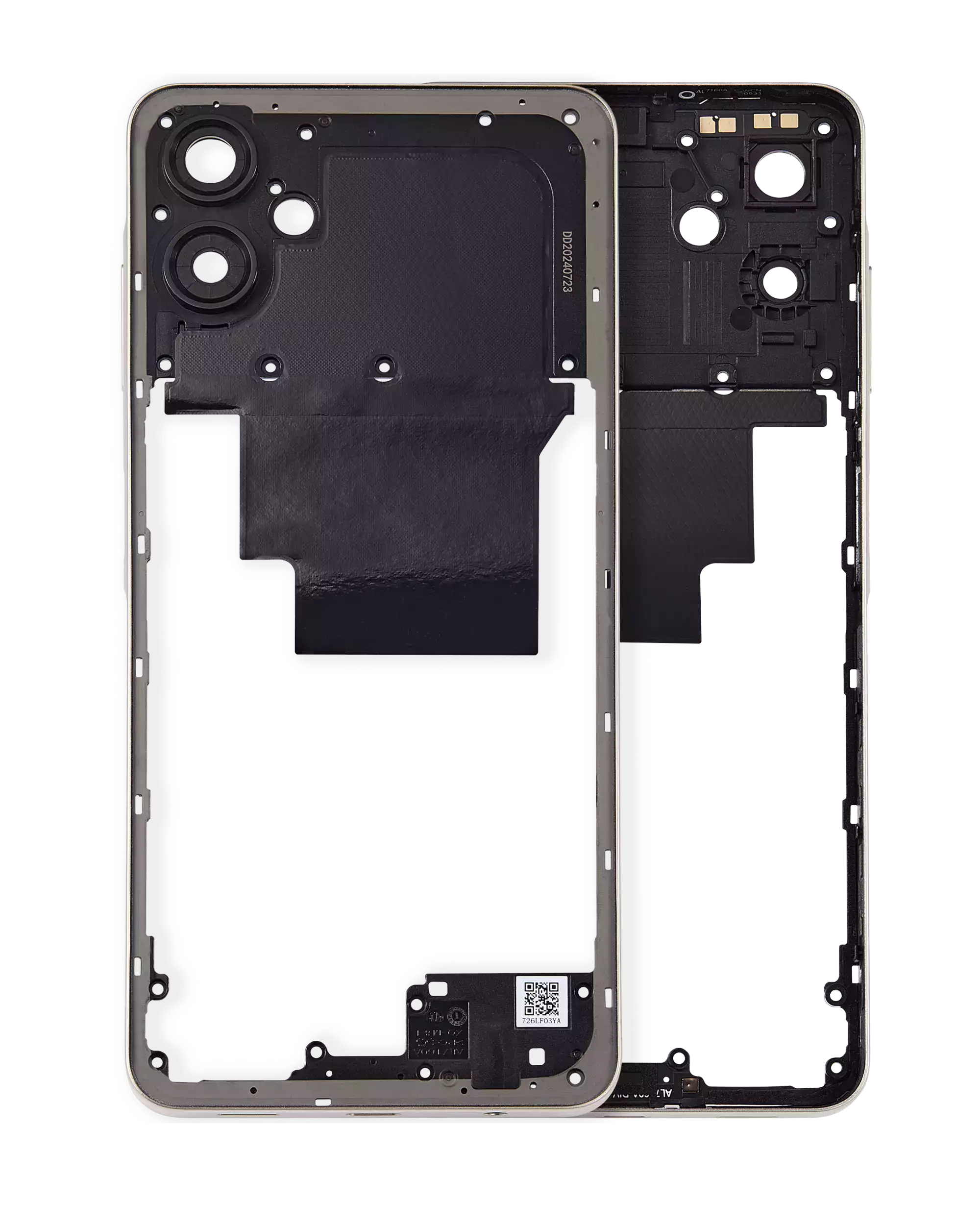 Mid-Frame Housing Compatible For Samsung Galaxy A06 (A065 / 2024) (Gold)