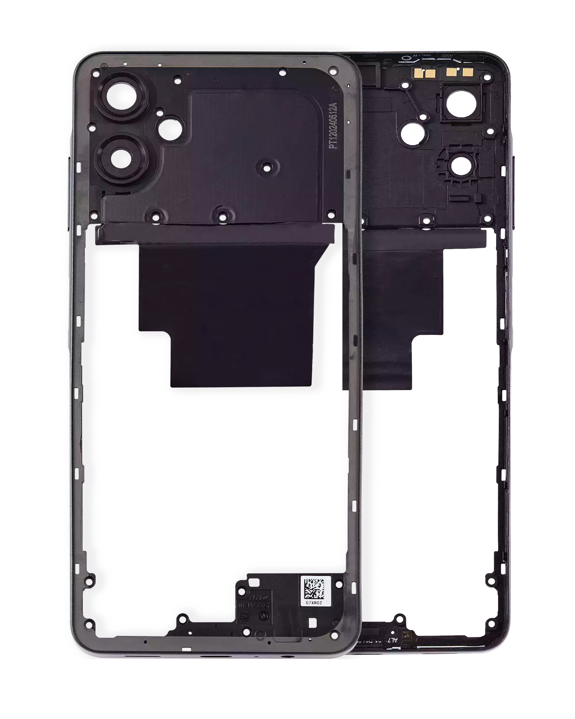 Mid-Frame Housing Compatible For Samsung Galaxy A06 (A065 / 2024) (Blue)