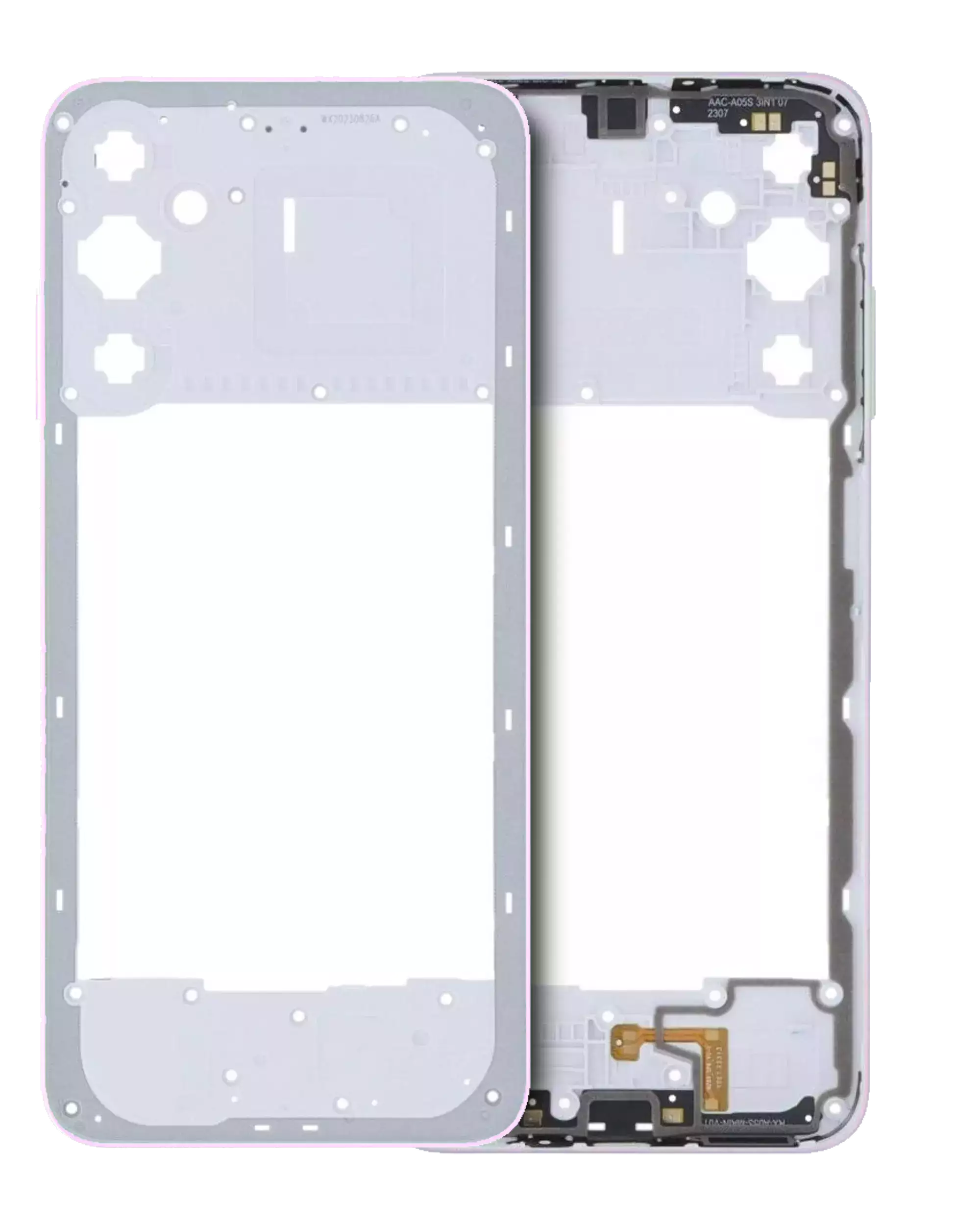 Mid-Frame Housing Compatible For Samsung Galaxy A05S (A057 / 2023) (Violet)