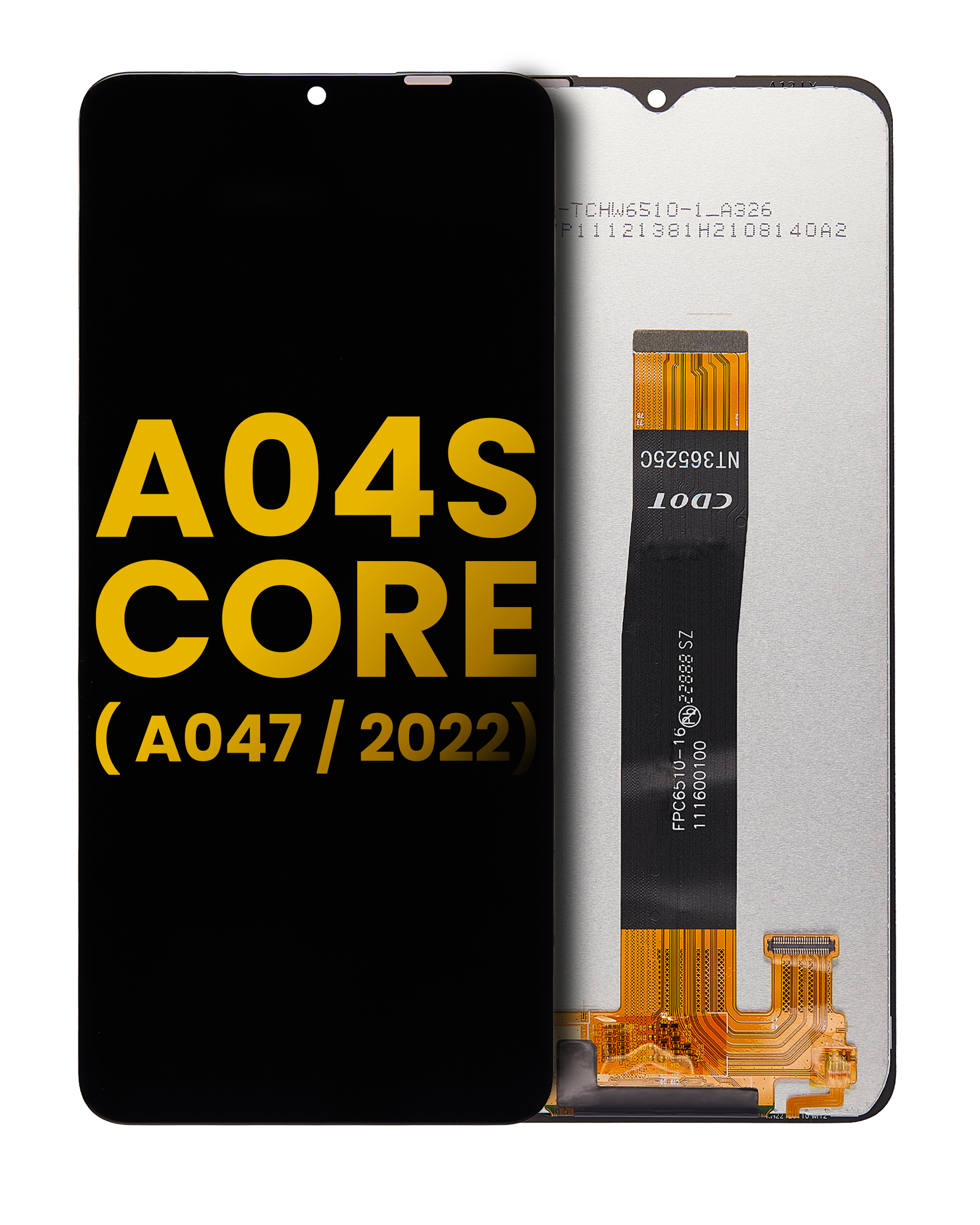 Lcd Assembly Without Frame Compatible For Samsung Galaxy A04S (A047 / 2022) (Refurbished) (All Colors)