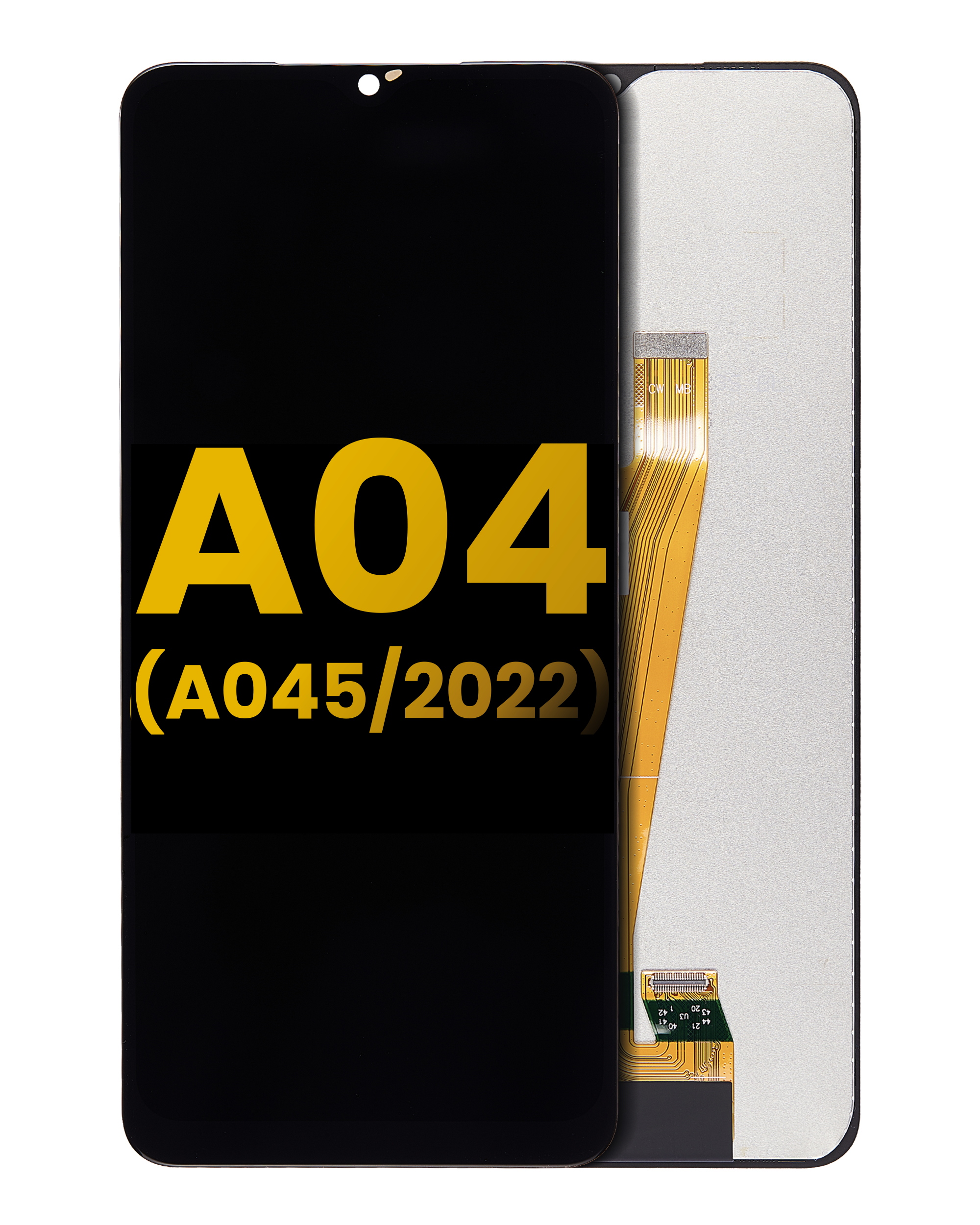 Lcd Assembly Without Frame Compatible For Samsung Galaxy A04 (A045 / 2022) (Refurbished) (All Colors)