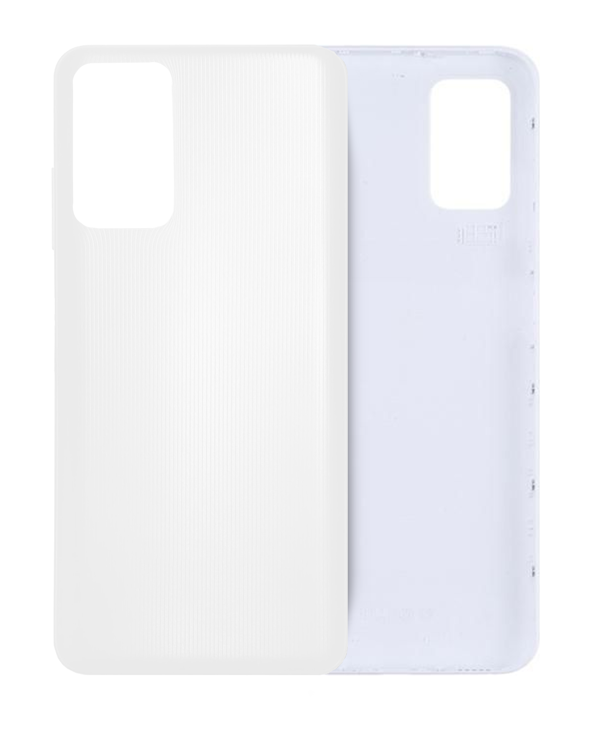 Back Cover Glass Compatible For Samsung Galaxy A03S (A037M / 2021) (Service Pack) (White)