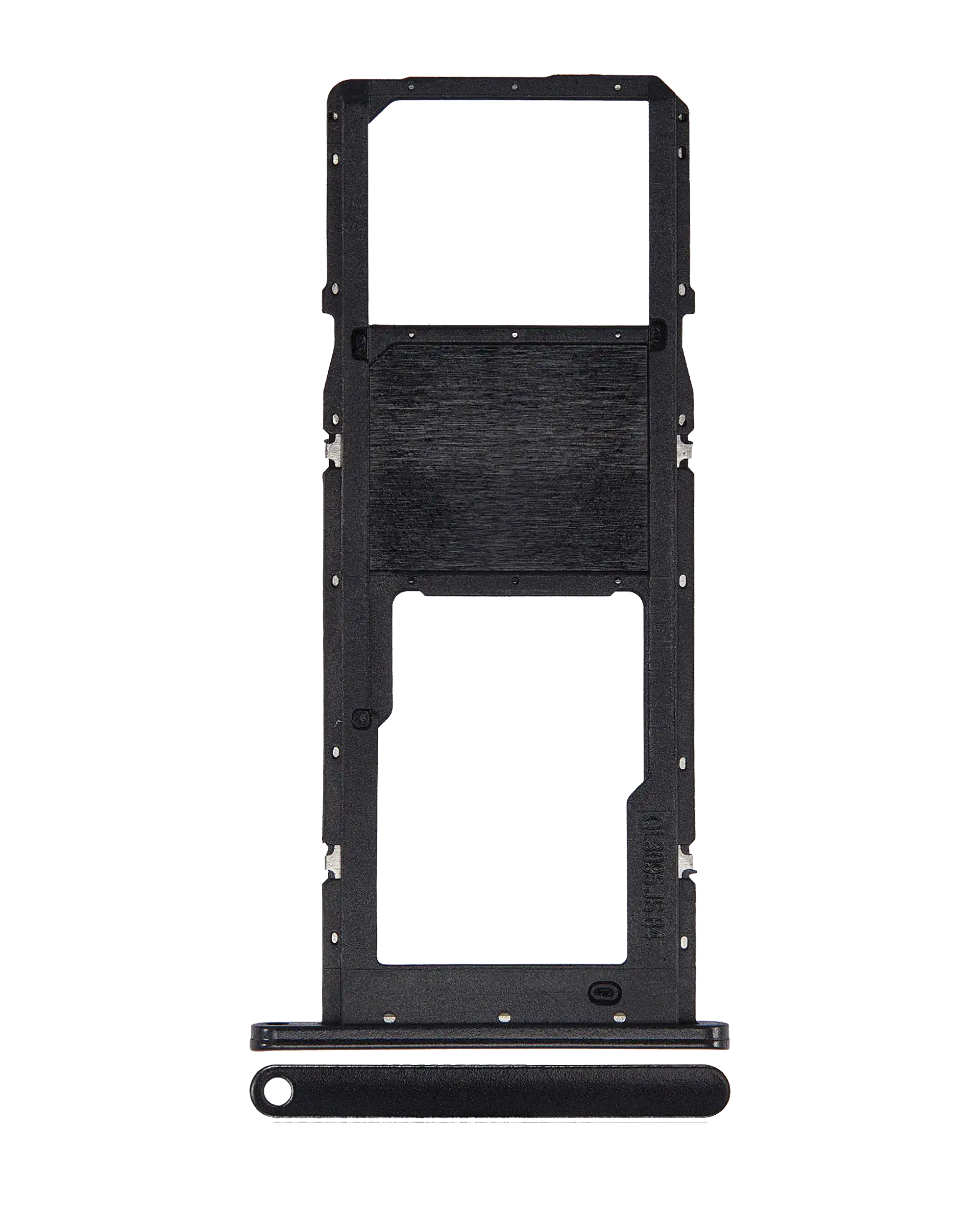 Single Sim Card Tray Compatible For Samsung Galaxy A02S (A025 / 2020) / A03 (A035 / 2021) (Black)