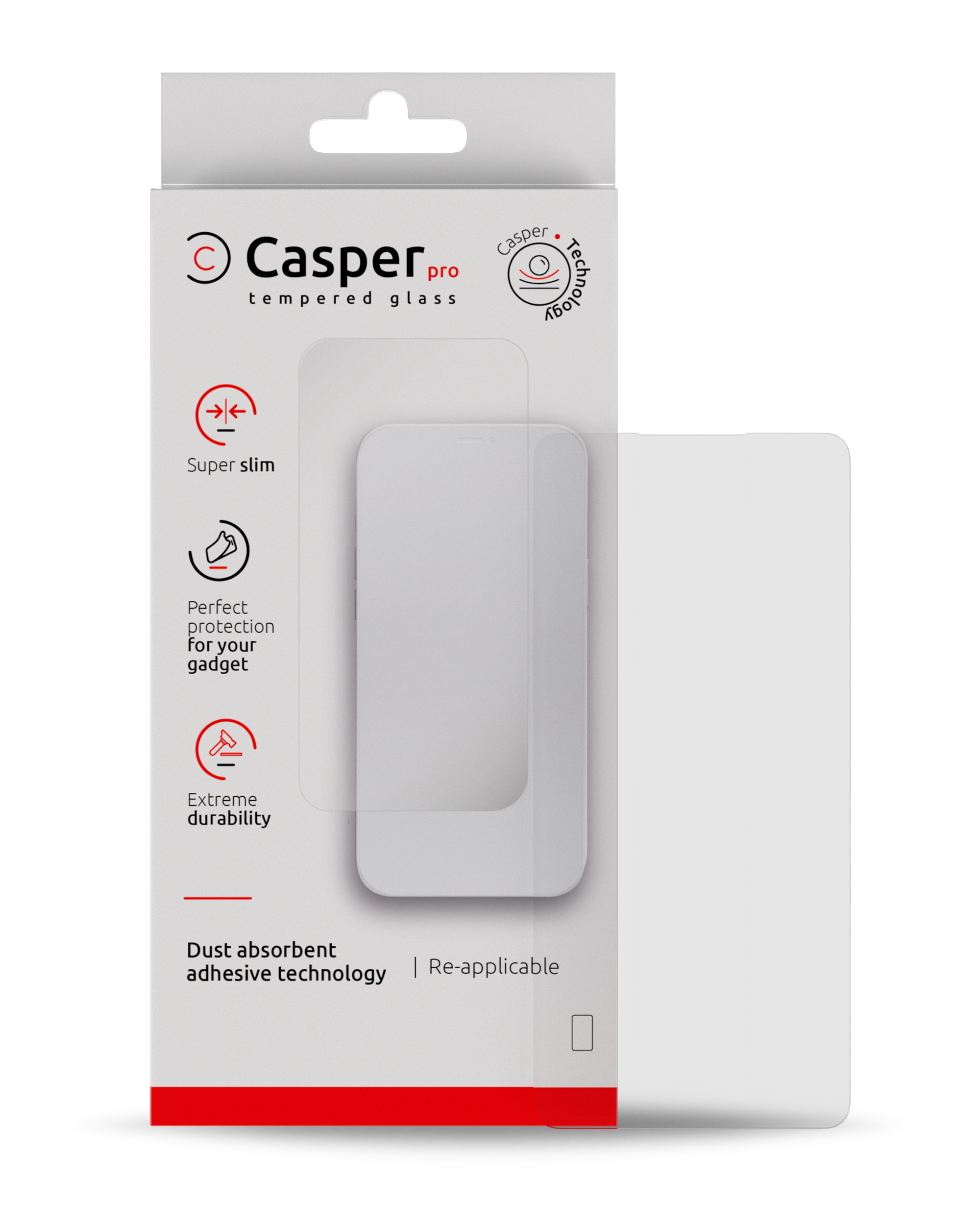 Casper Pro Screen Protector Compatible For Samsung Galaxy A02 / A02S (A025U) / A03 / A03S (Case Friendly)