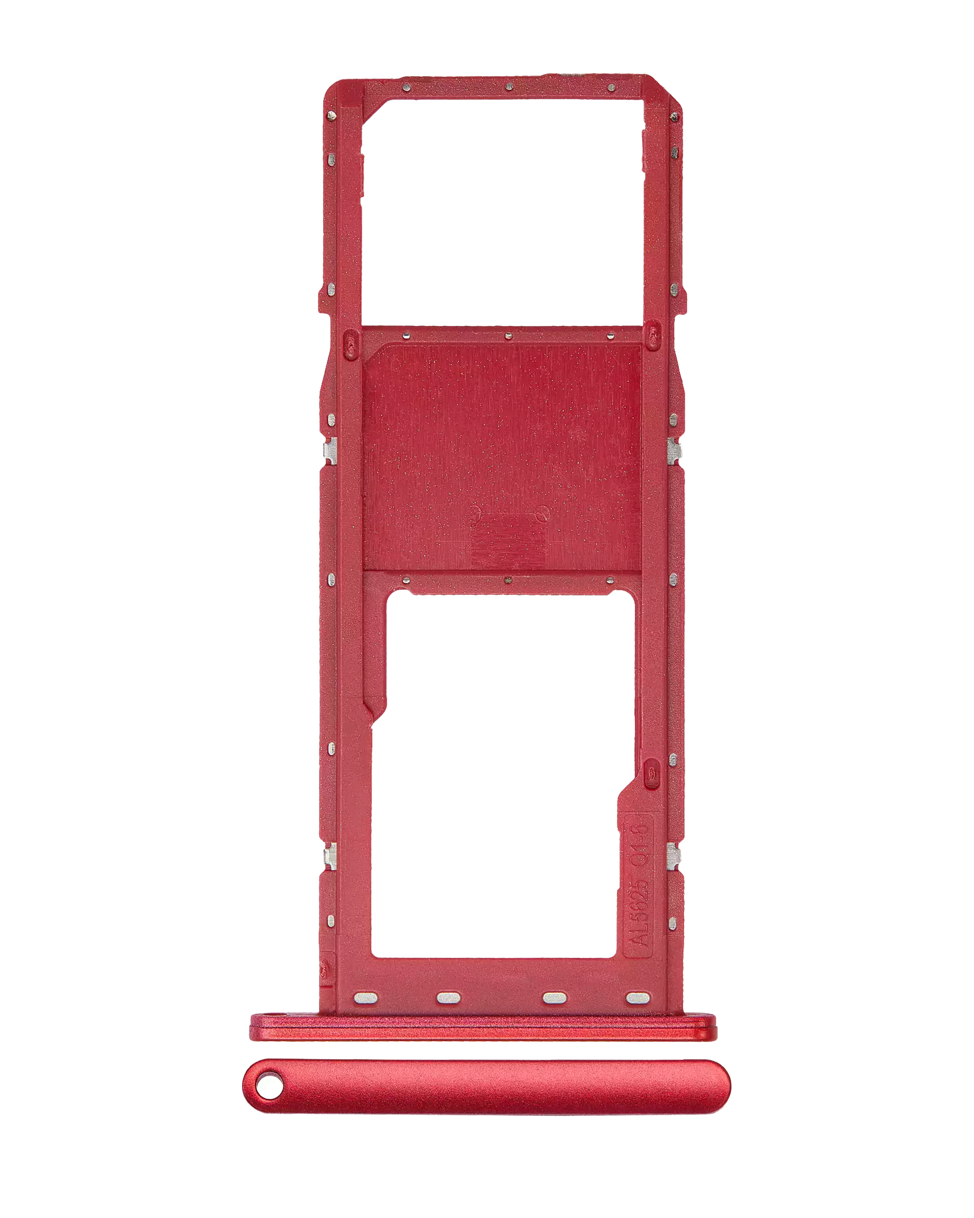 Single Sim Card Tray Compatible For Samsung Galaxy A02S (A025 / 2020) (Red)