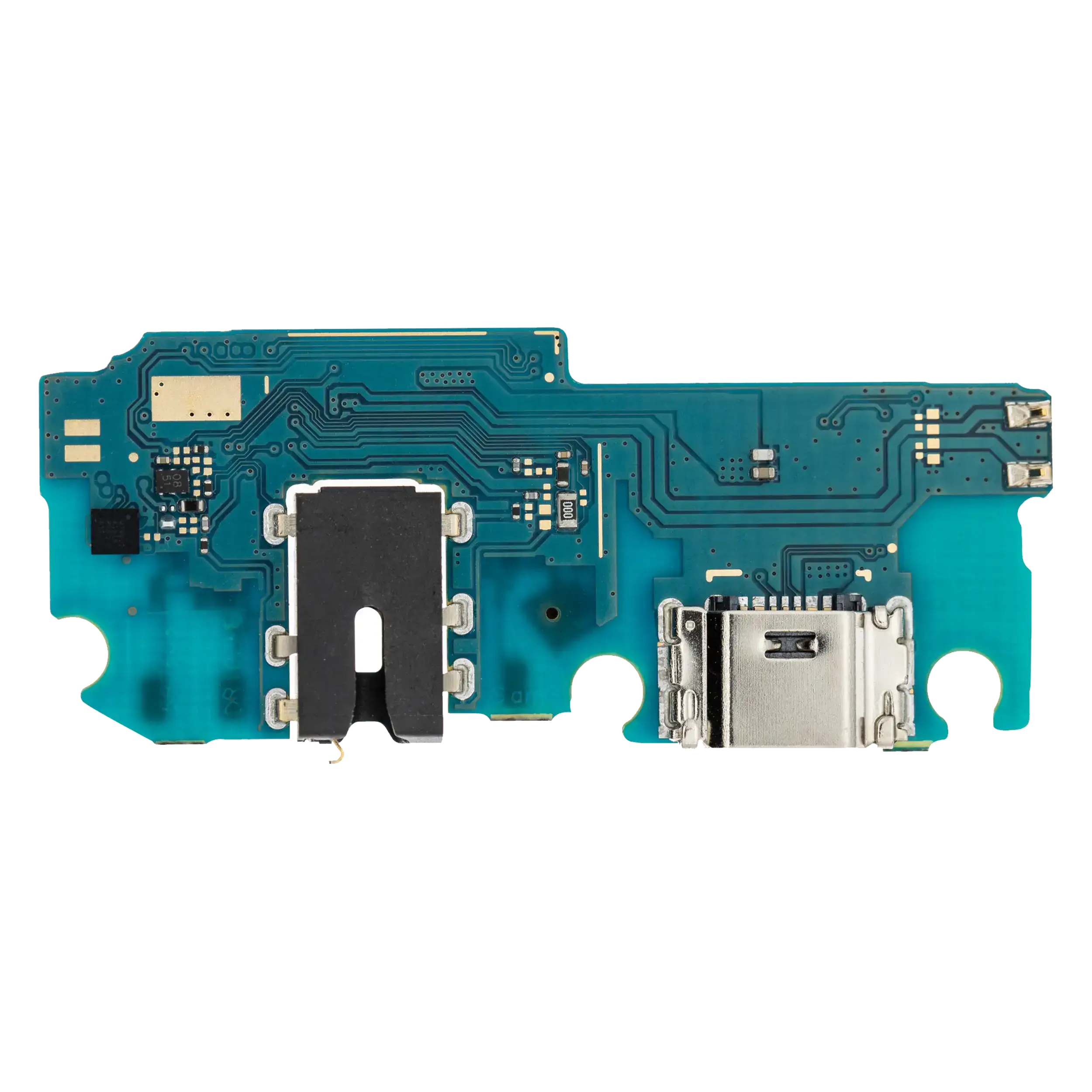 Charging Port Board With Headphone Jack Compatible For Samsung Galaxy A02 (A022 / 2020) (Premium)