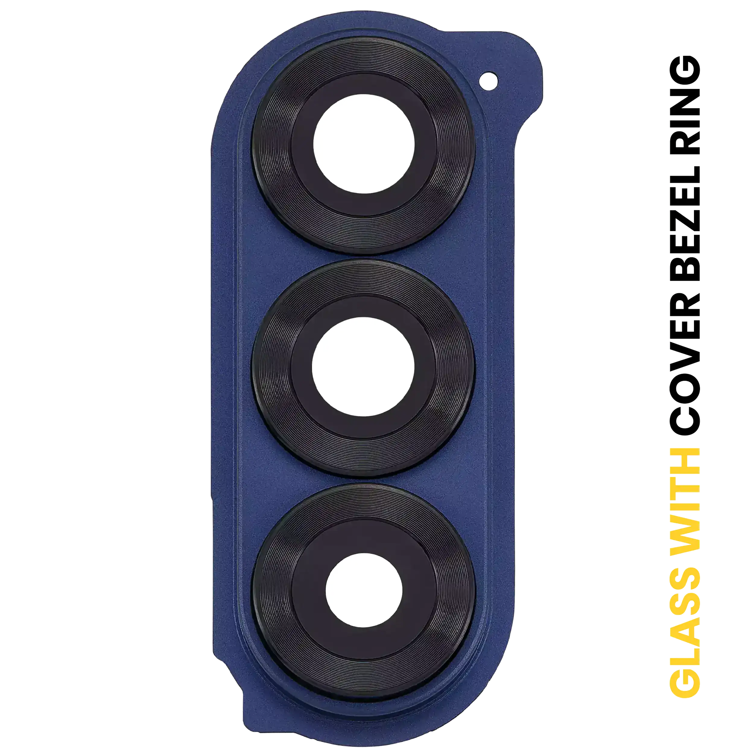Back Camera Lens With Cover Bezel Ring Compatible For Samsung Galaxy Z Fold 6 5G (Premium) (Navy)