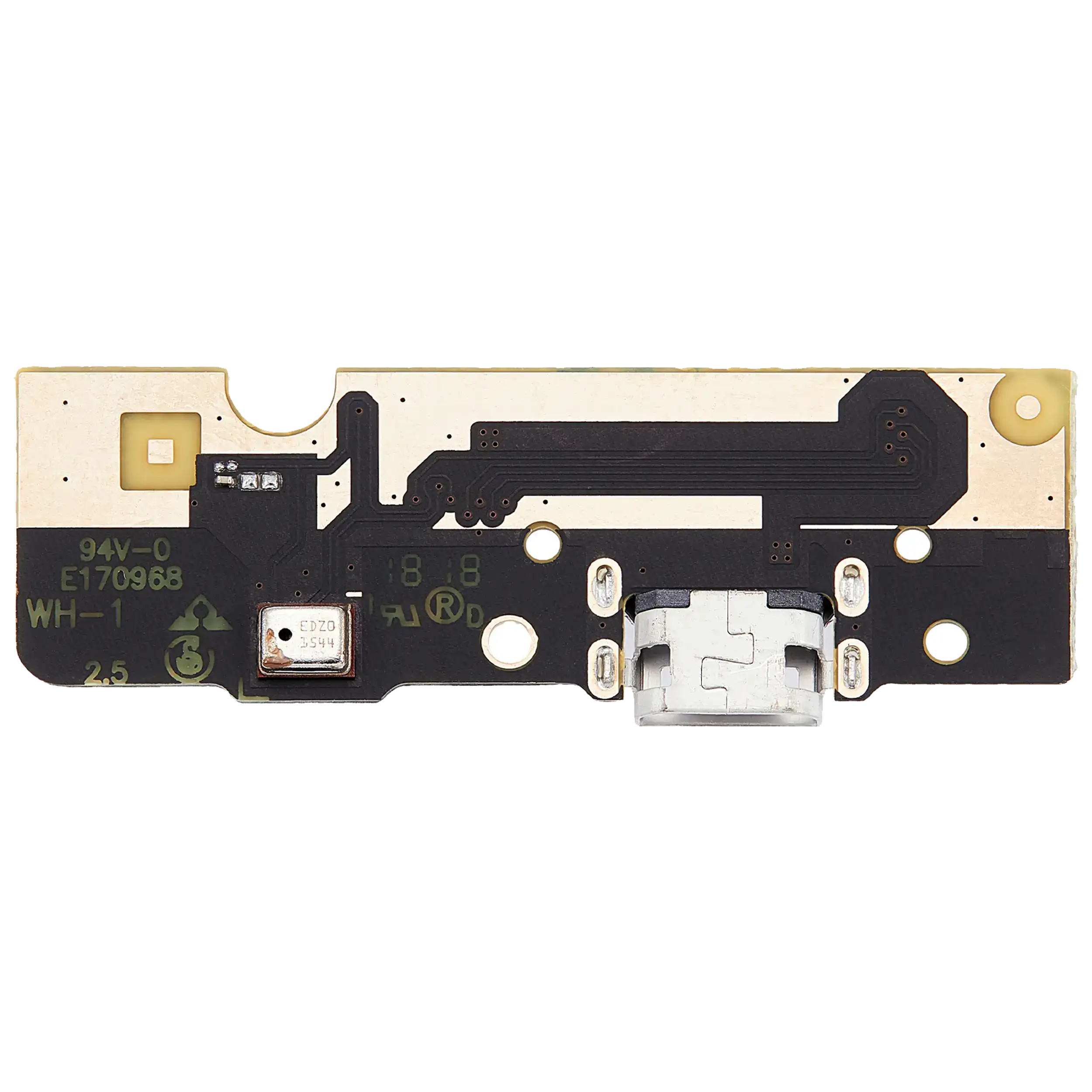 Charging Port With Pcb Board Compatible For Alcatel 1X (5059 / 2018) / Alcatel 3V (5099 / 2018) (Aftermarket Plus)