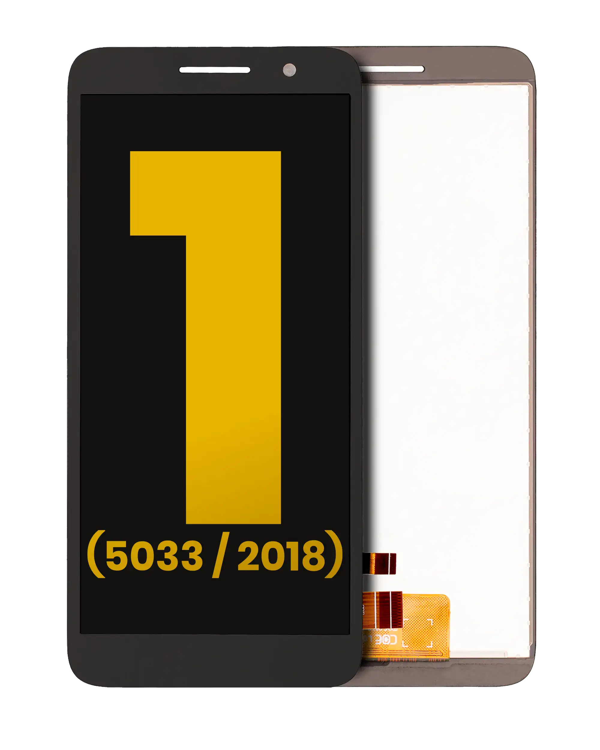 Lcd Assembly Without Frame Compatible For Alcatel 1 (5033 / 2018) (Refurbished) (All Colors)