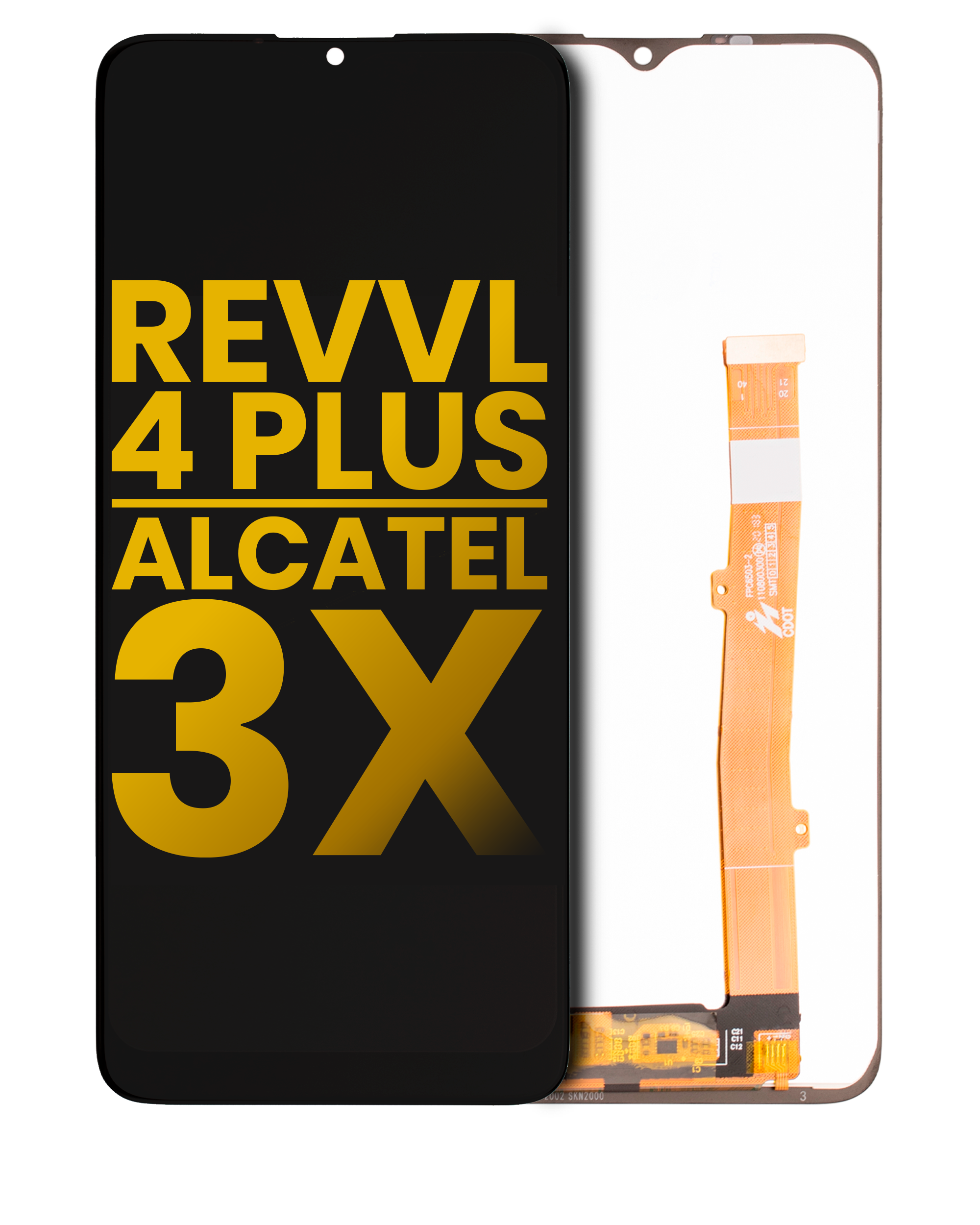 Lcd Assembly Without Frame Compatible For T-Mobile Revvl 4 Plus (5062 / 2020) / Alcatel 3X (5061 / 2020) (Refurbished) (All Colors)
