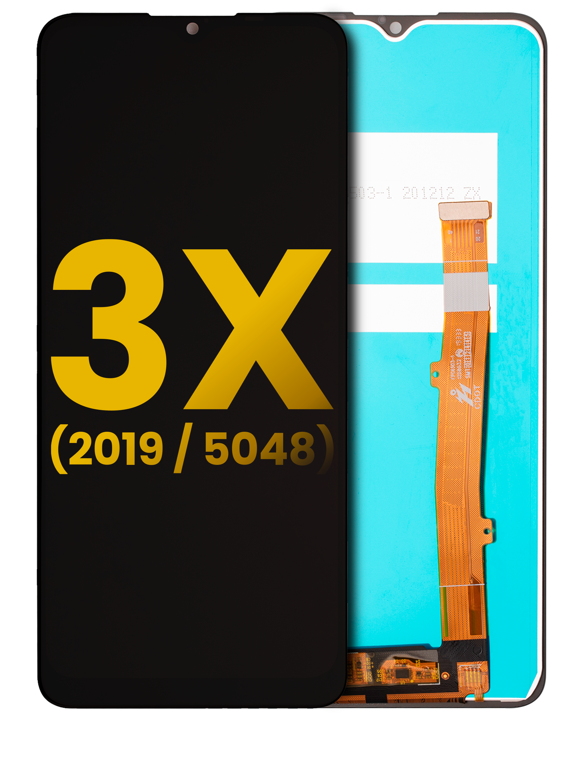 Lcd Assembly Without Frame Compatible For Alcatel 3X (5048 / 2019) (Refurbished) (All Colors)