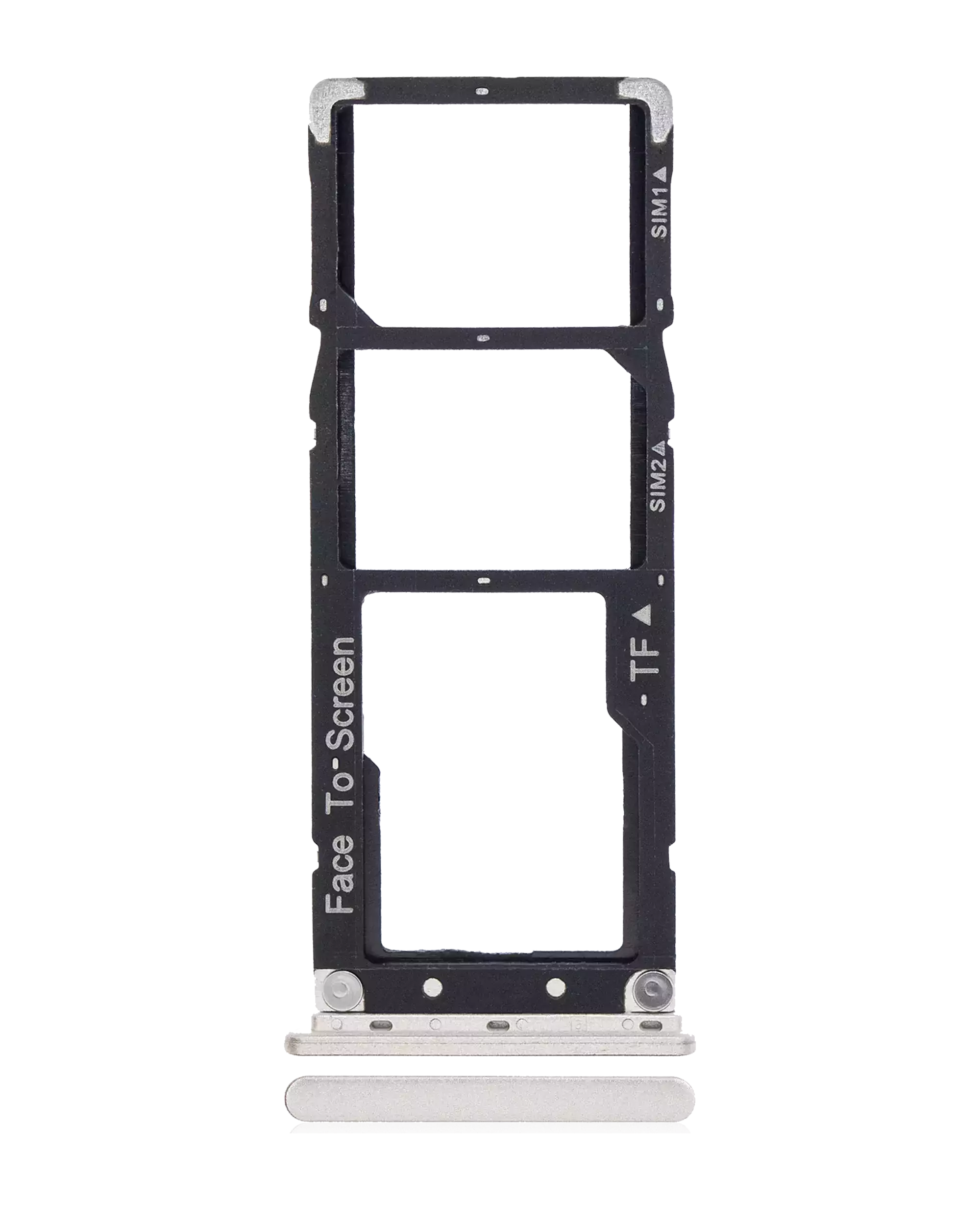 Dual Sim Card Tray Compatible For Alcatel 3C (5026 / 2018) (Gold)