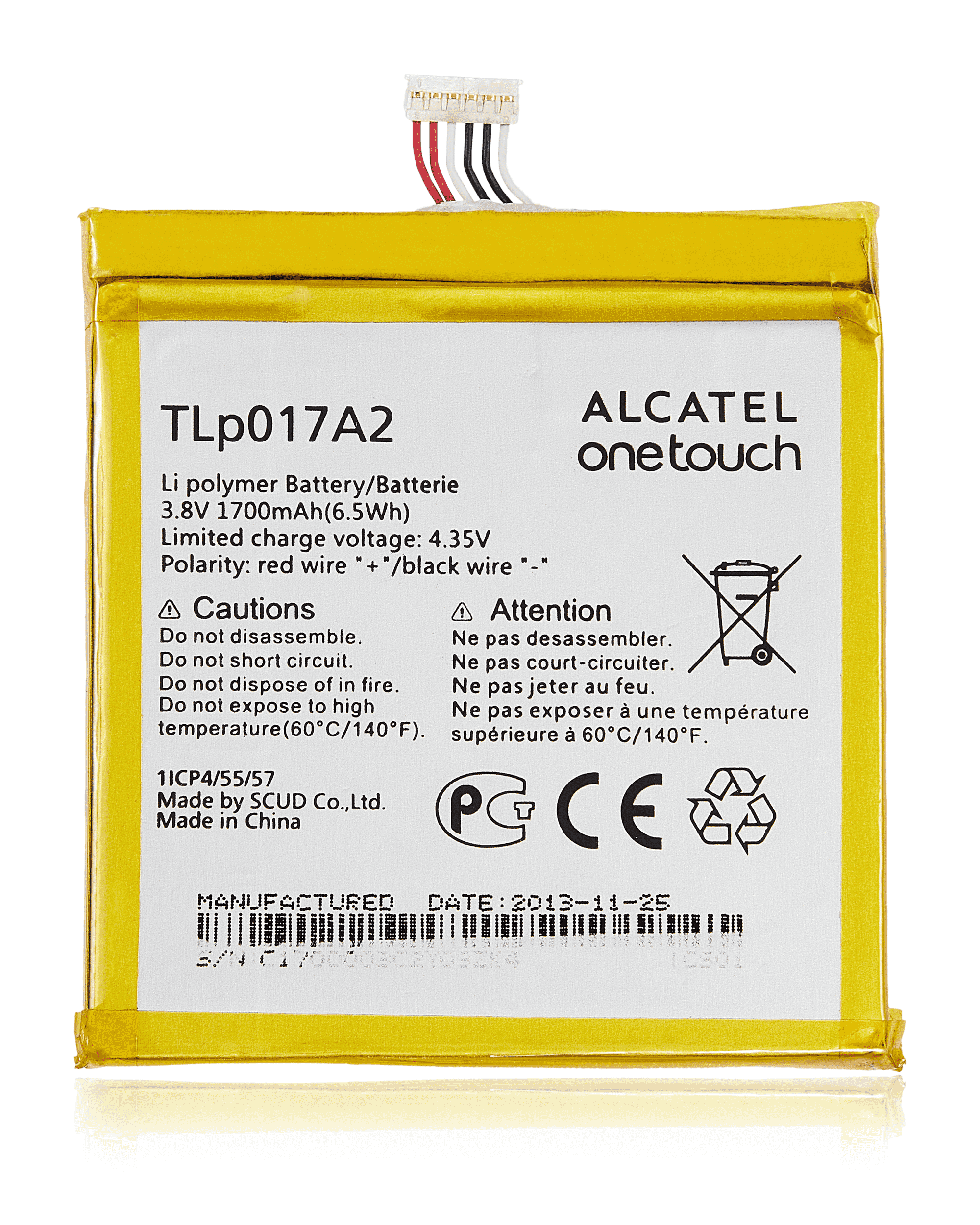 Replacement Battery Compatible For Alcatel One Touch Idol Mini (Tlp017A2)