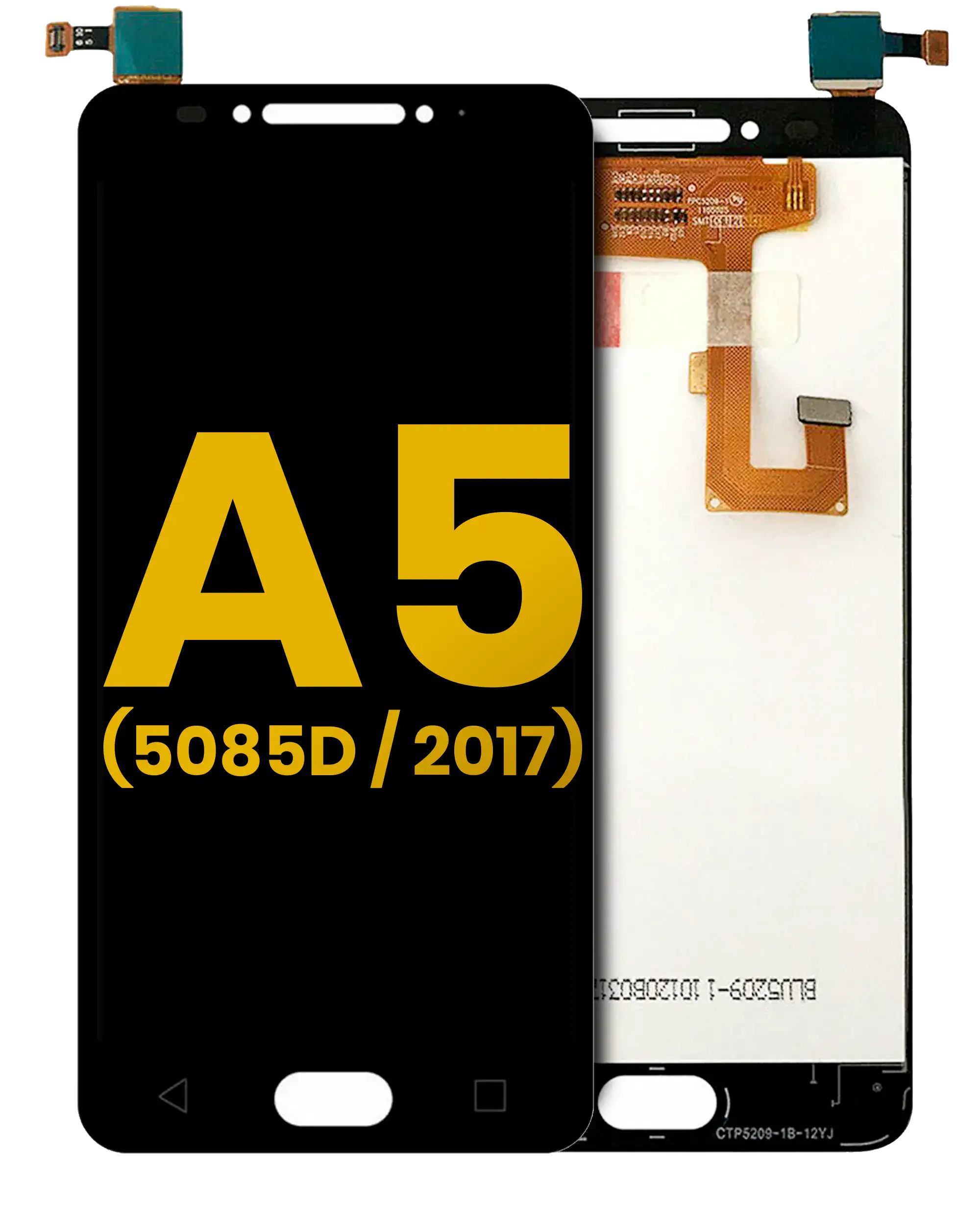 Lcd Assembly Without Frame Compatible For Alcatel A5 (5085D / 2017) ( No Home Button Version) (Refurbished) ( Allcolors)