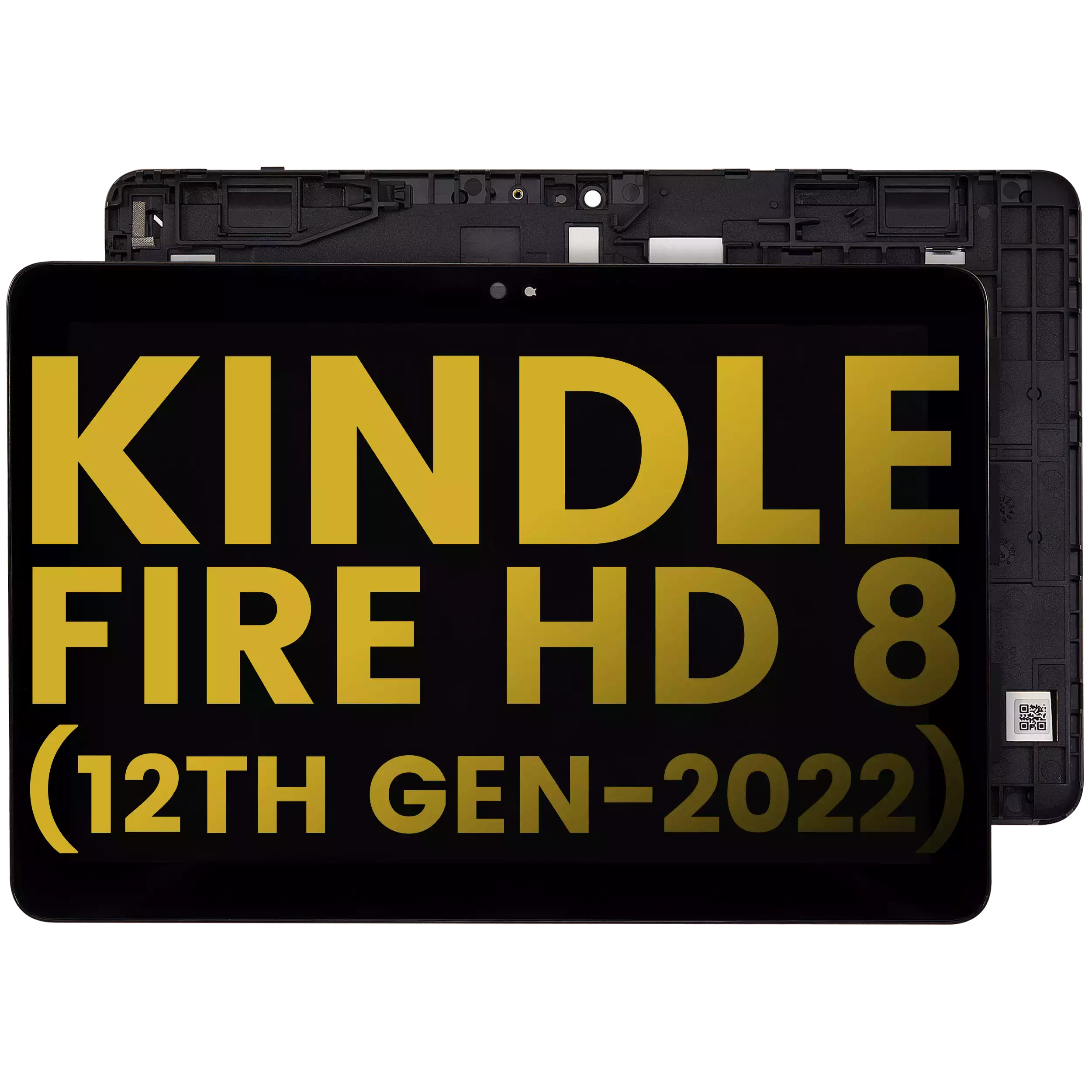 Lcd Assembly With Frame Compatible For Amazon Kindle Fire Hd 8 (12Th Gen, 2022) (Refurbished) (All Colors)