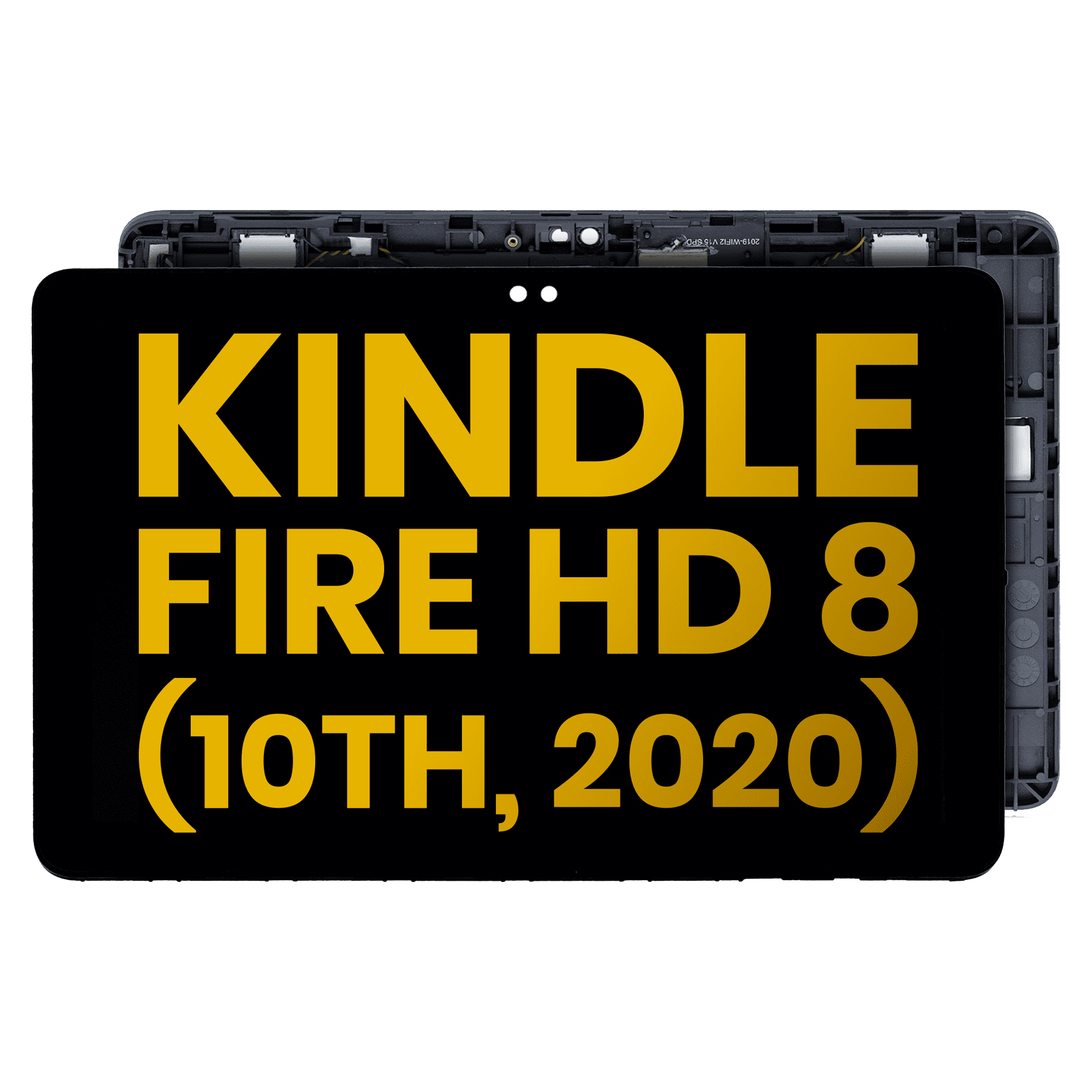 Lcd Assembly With Frame Compatible For Amazon Kindle Fire Hd 8 (10Th Gen, 2020) (Refurbished) (All Colors)