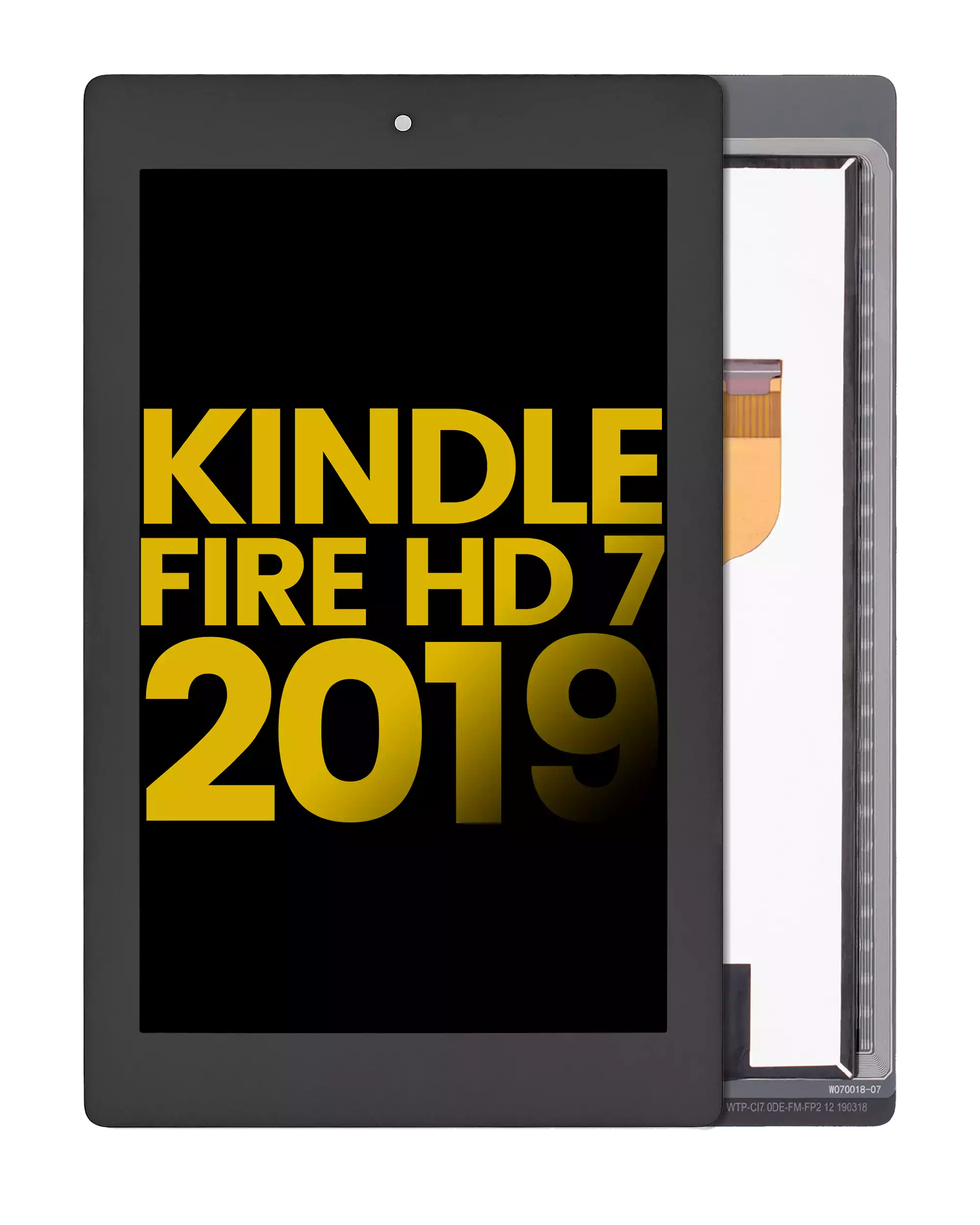 Lcd Assembly Without Frame Compatible For Amazon Kindle Fire Hd 7 2019 (M8S26G) (Refurbished) (All Colors)