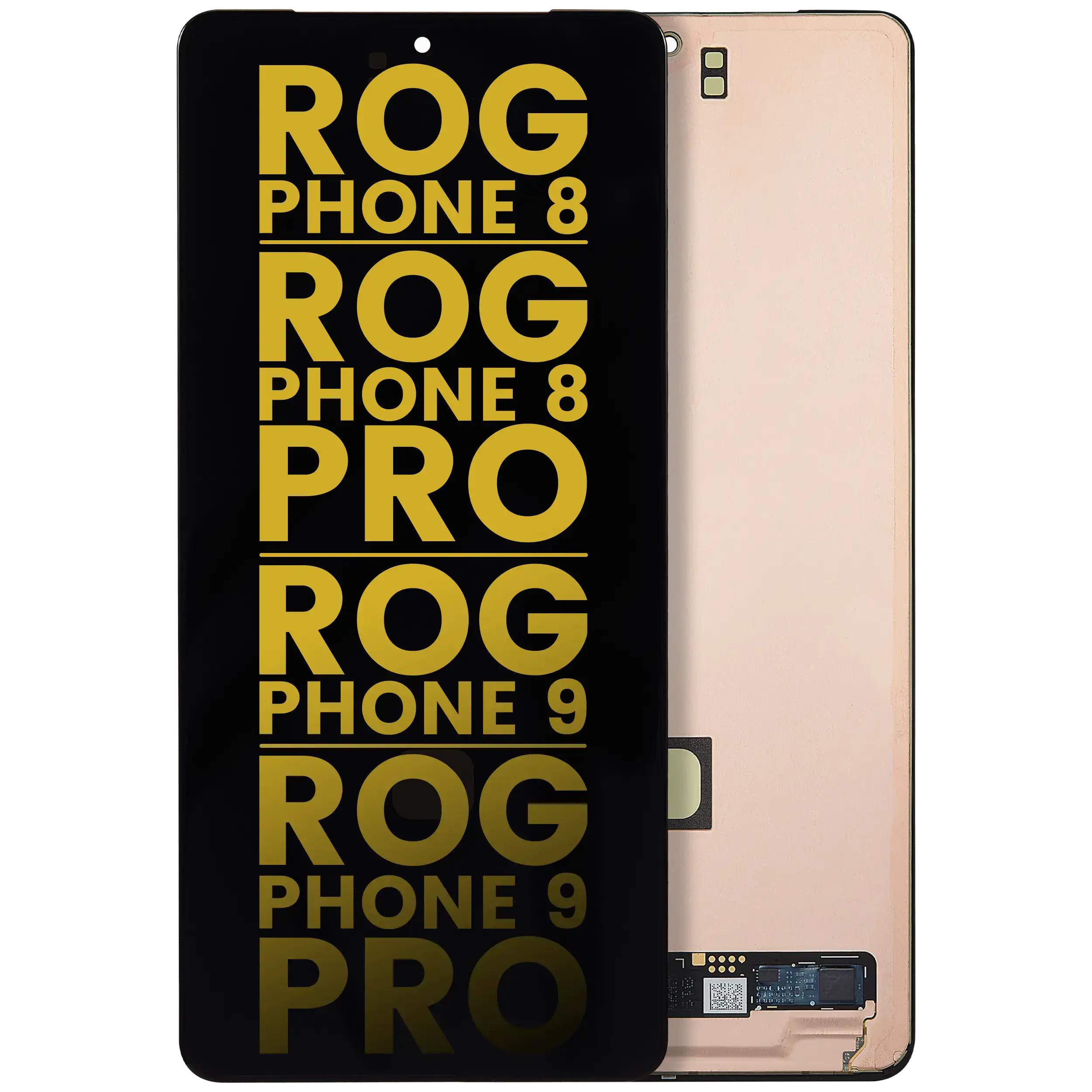 Oled Assembly Without Frame Compatible For Asus Rog Phone 8 / Rog Phone 8 Pro / Rog Phone 9 / Rog Phone 9 Pro (Refurbished) (All Colors)