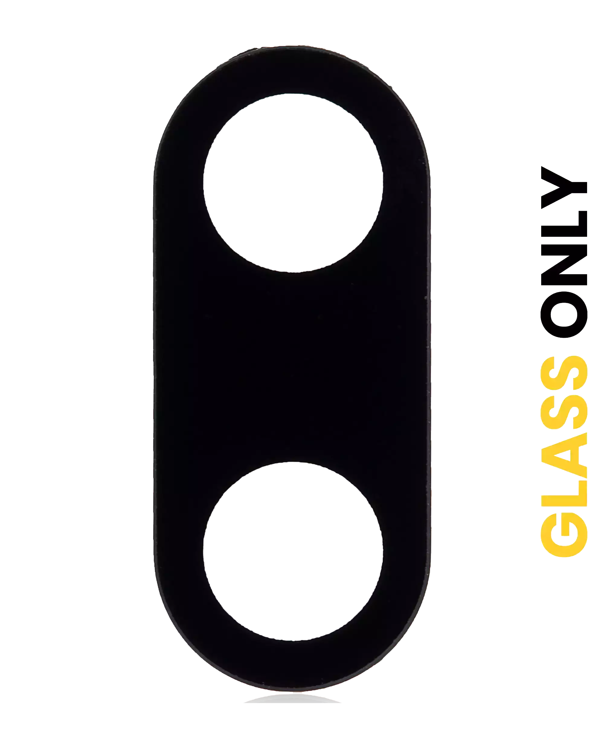 Back Camera Lens (Glass Only) With Adhesive Compatible For Blackberry Key2 (Bbf100 Series)