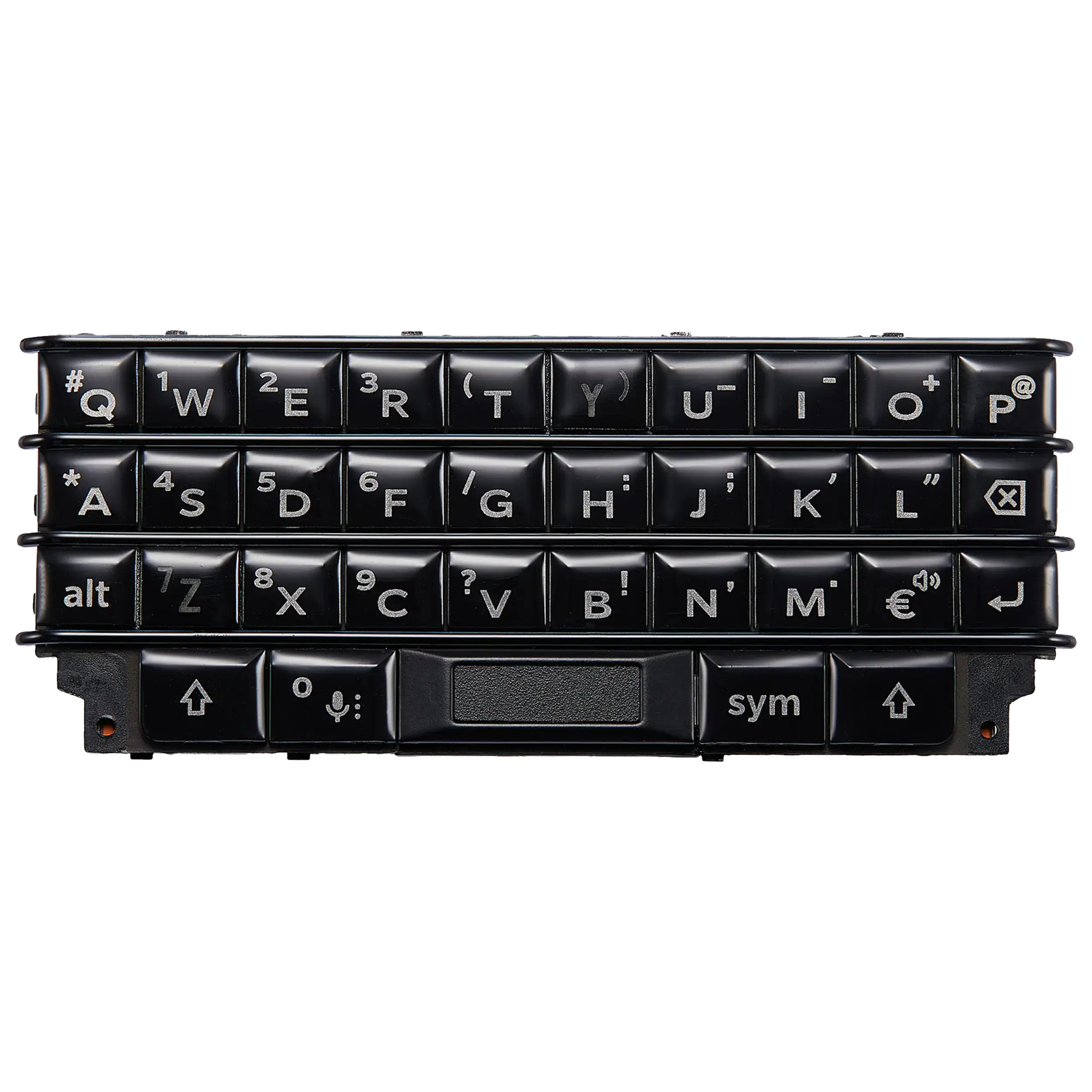 Keyboard Compatible For Blackberry Keyone (Black)