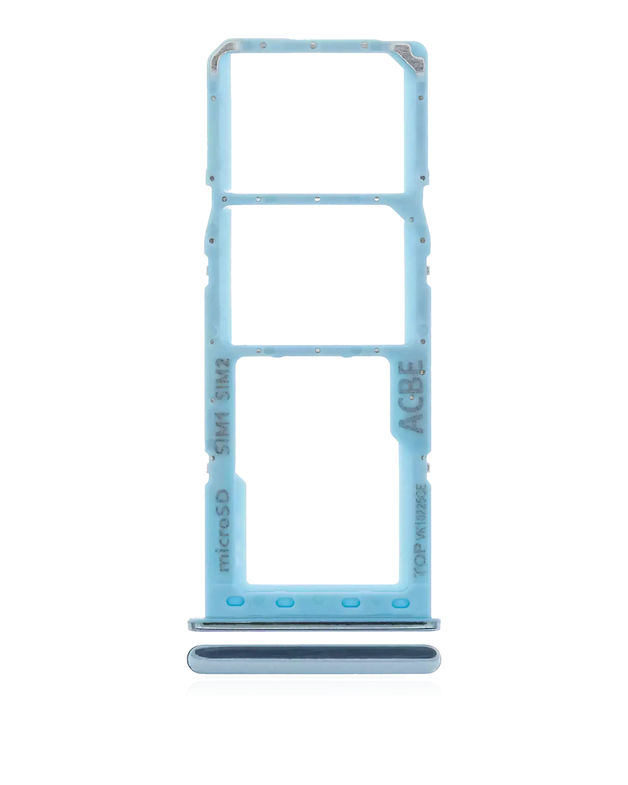 Dual Sim Card Tray Compatible For Samsung Galaxy A32 (A325 / 2021) (Awesome Blue)