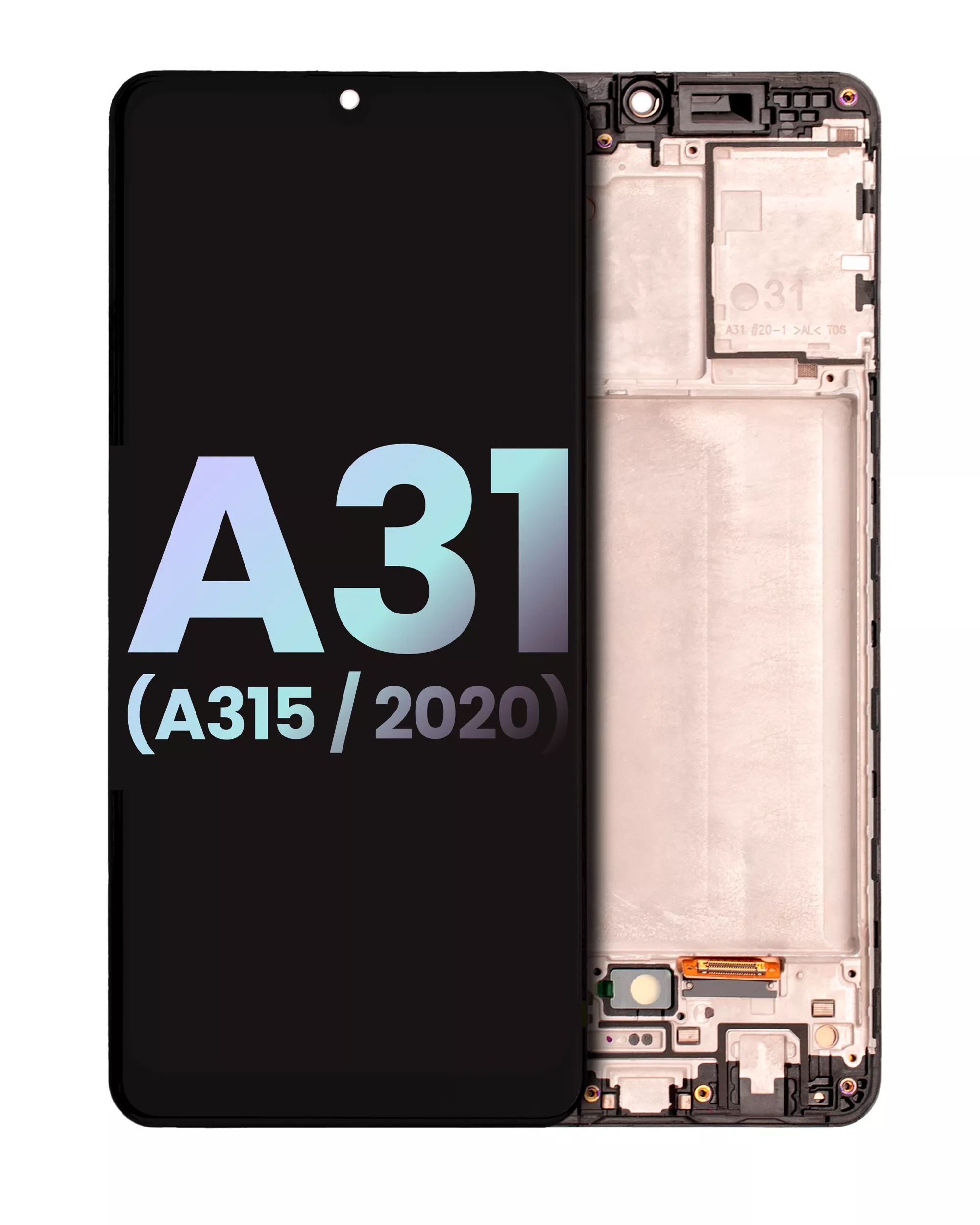 Oled Assembly With Frame Compatible For Samsung Galaxy A31 (A315 / 2020) (Service Pack) (All Colors)