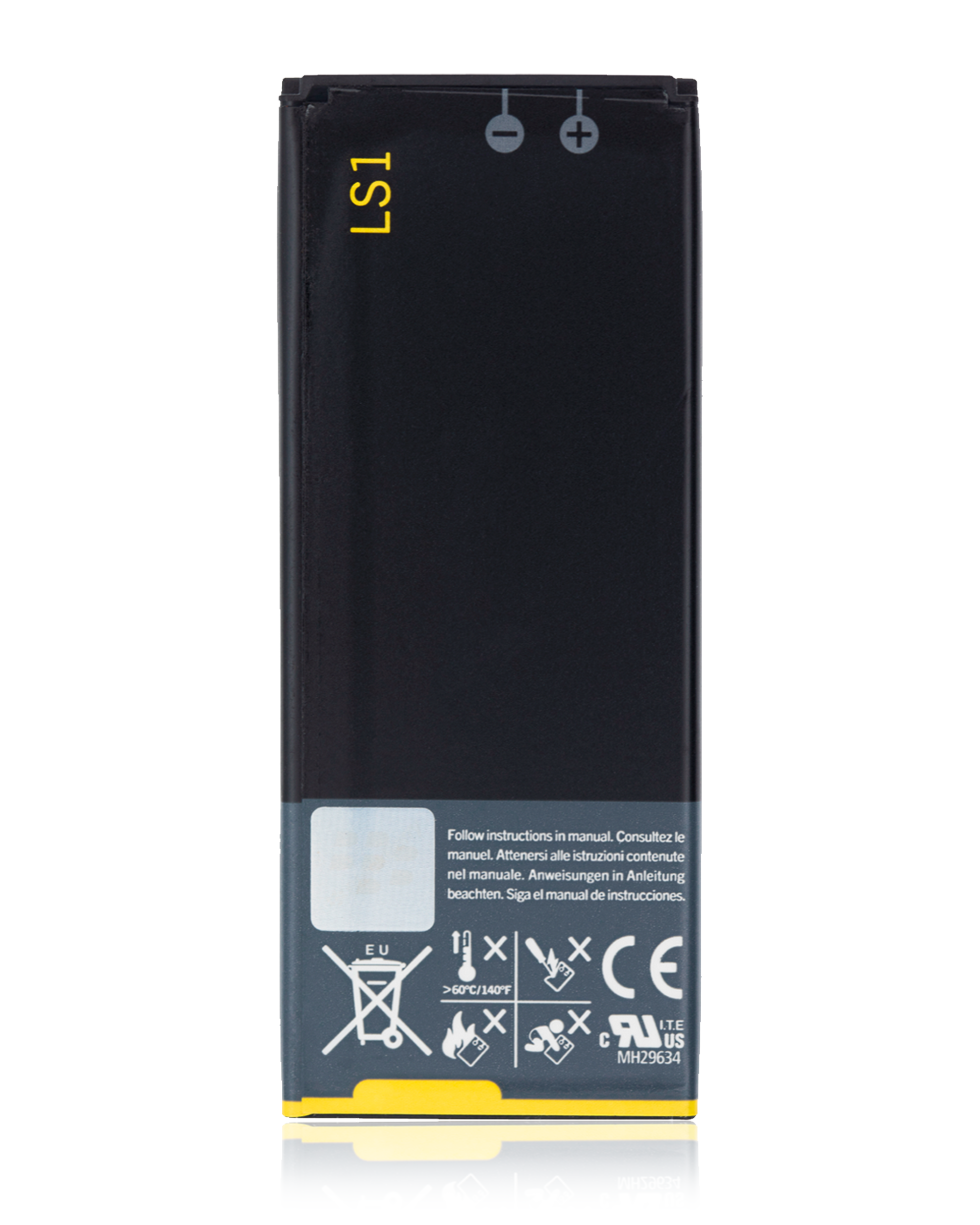 Replacement Battery Compatible For Blackberry Z10 (Ls1) ( Bat-47727-001) ( Acc-51546-301)