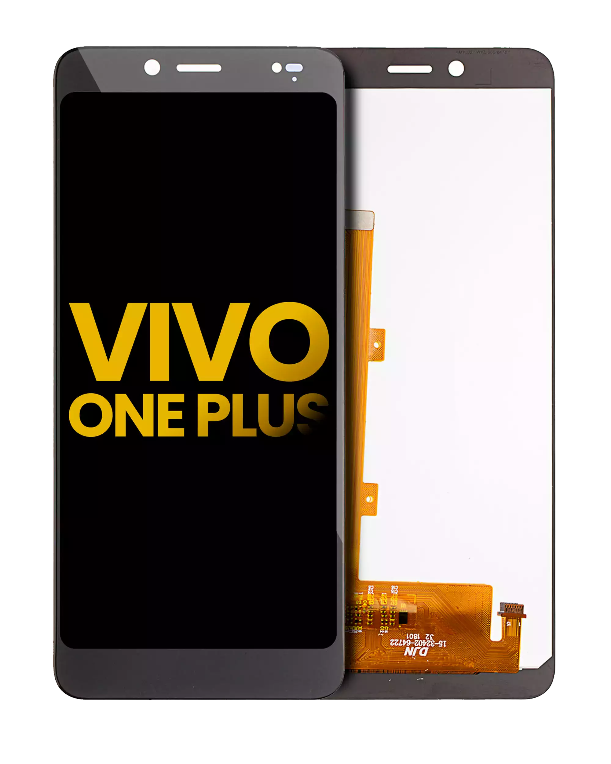 Lcd Assembly Without Frame Compatible For Blu Vivo One Plus (Refurbished) (Black)