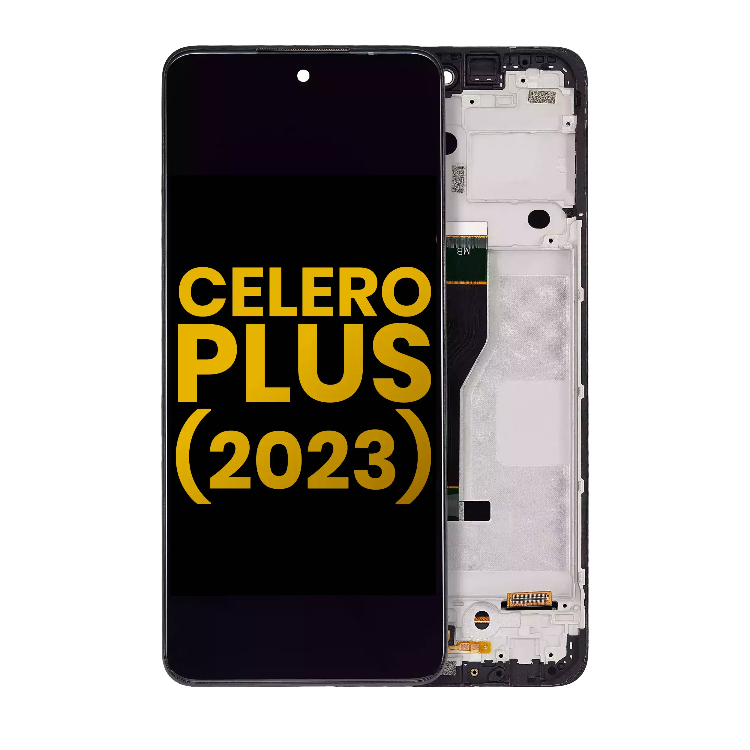 Lcd Assembly With Frame Compatible For Boost Mobile Celero 5G Plus (2023) (Refurbished) (All Colors)