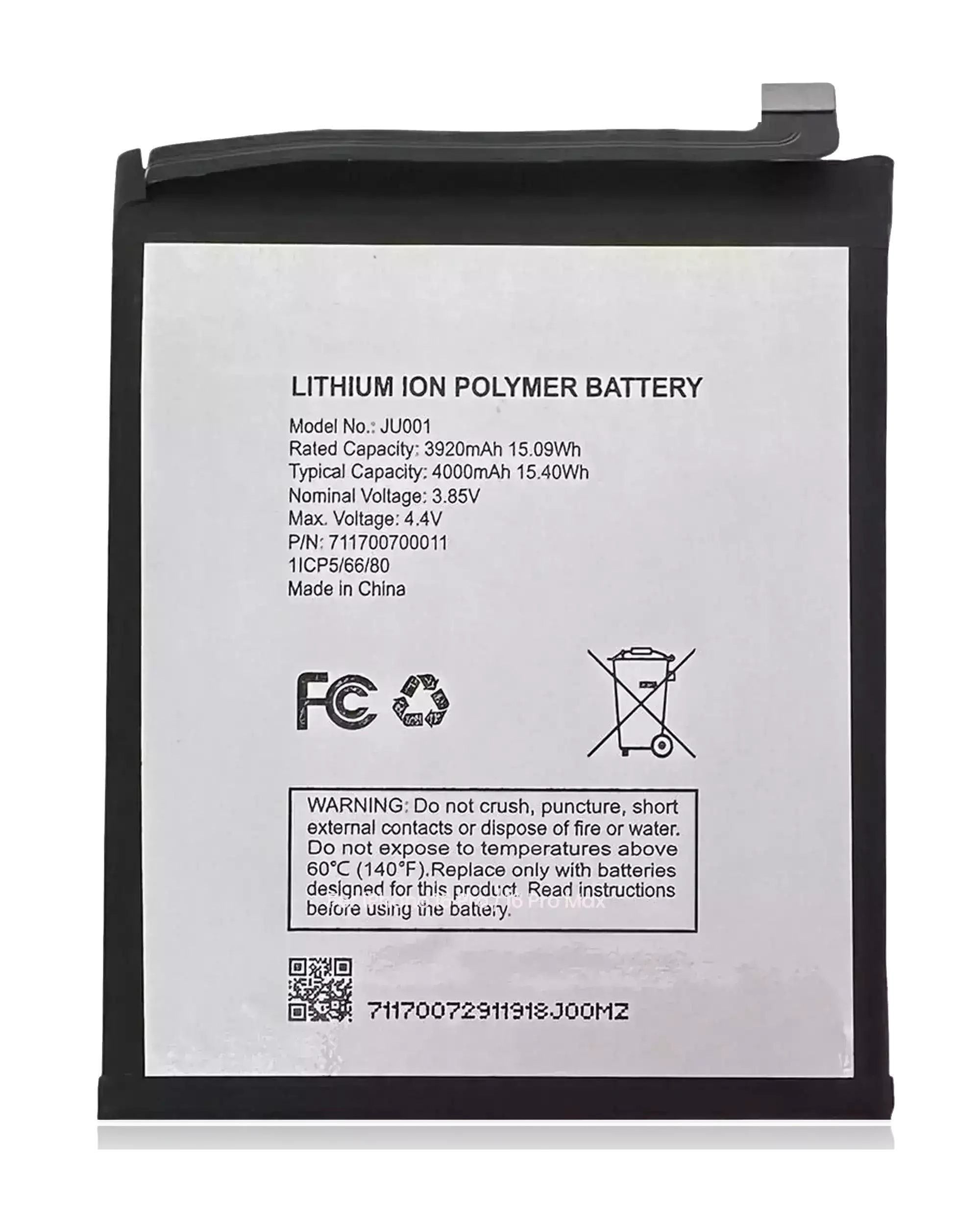 Replacement Battery Compatible For T-Mobile Revvl V / Boost Mobile Celero 5G (2021) (Ju001)