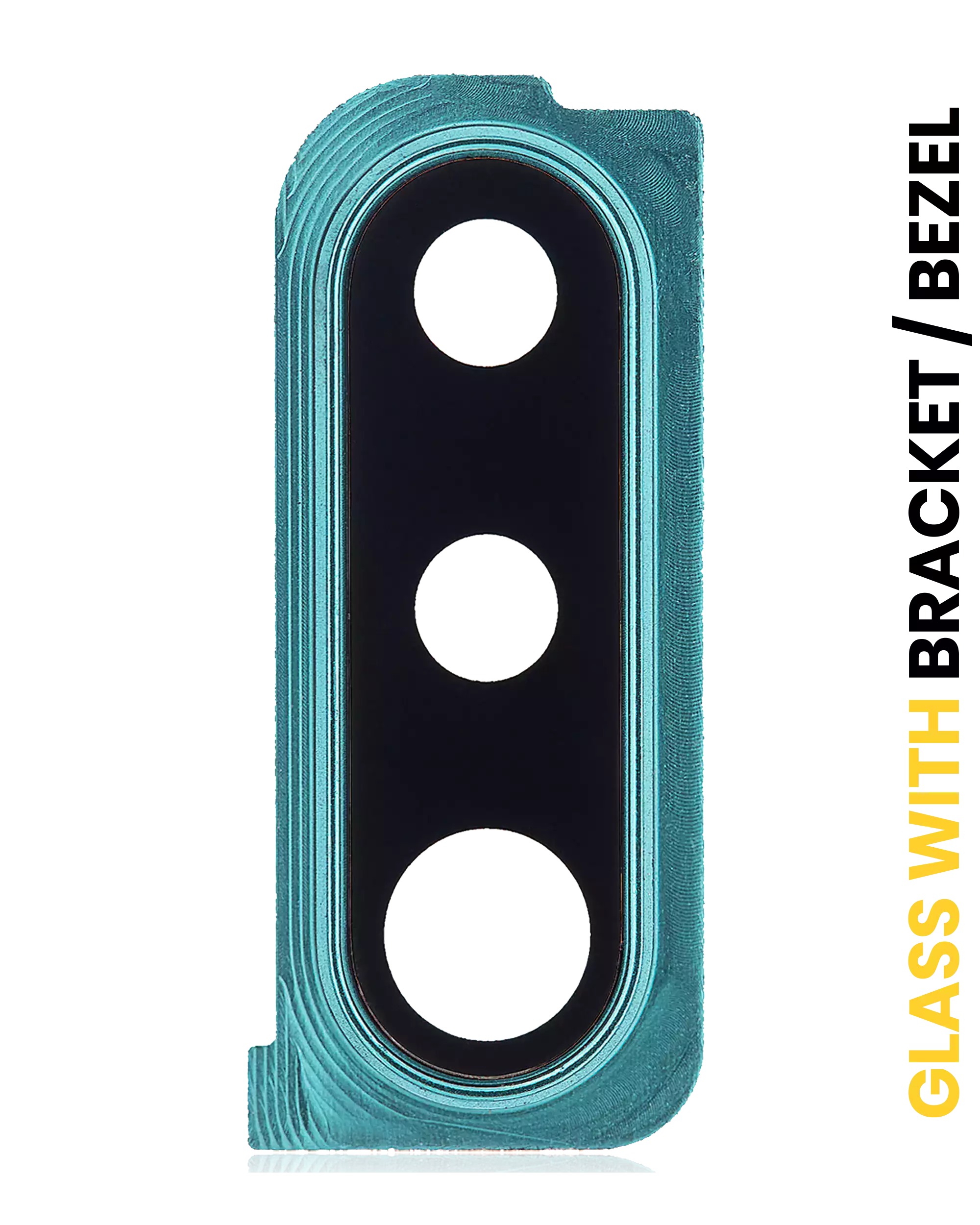 Back Camera Lens With Bracket / Bezel Compatible For Samsung Galaxy A30S (A307 / 2019) (Green)