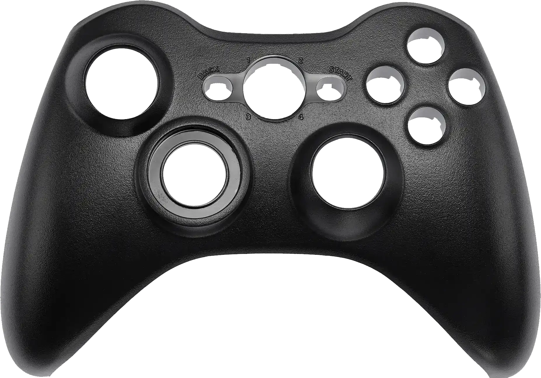 Top Faceplate Compatible For Xbox 360 / 360E / 360S (Black)