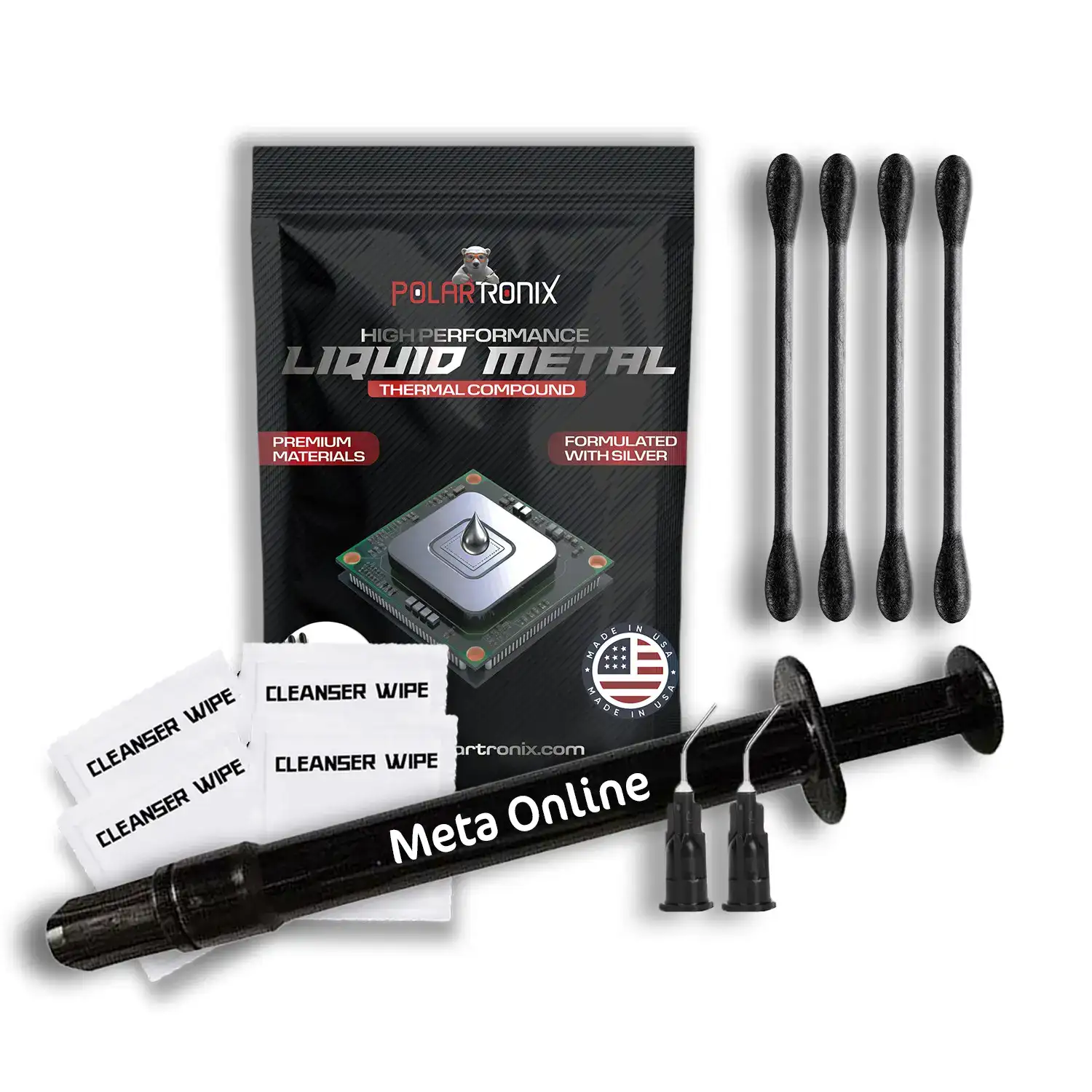 Liquid Metal Thermal Paste For Ps5/Pc/Gpu 130W/Mk 5G (Meta Online)