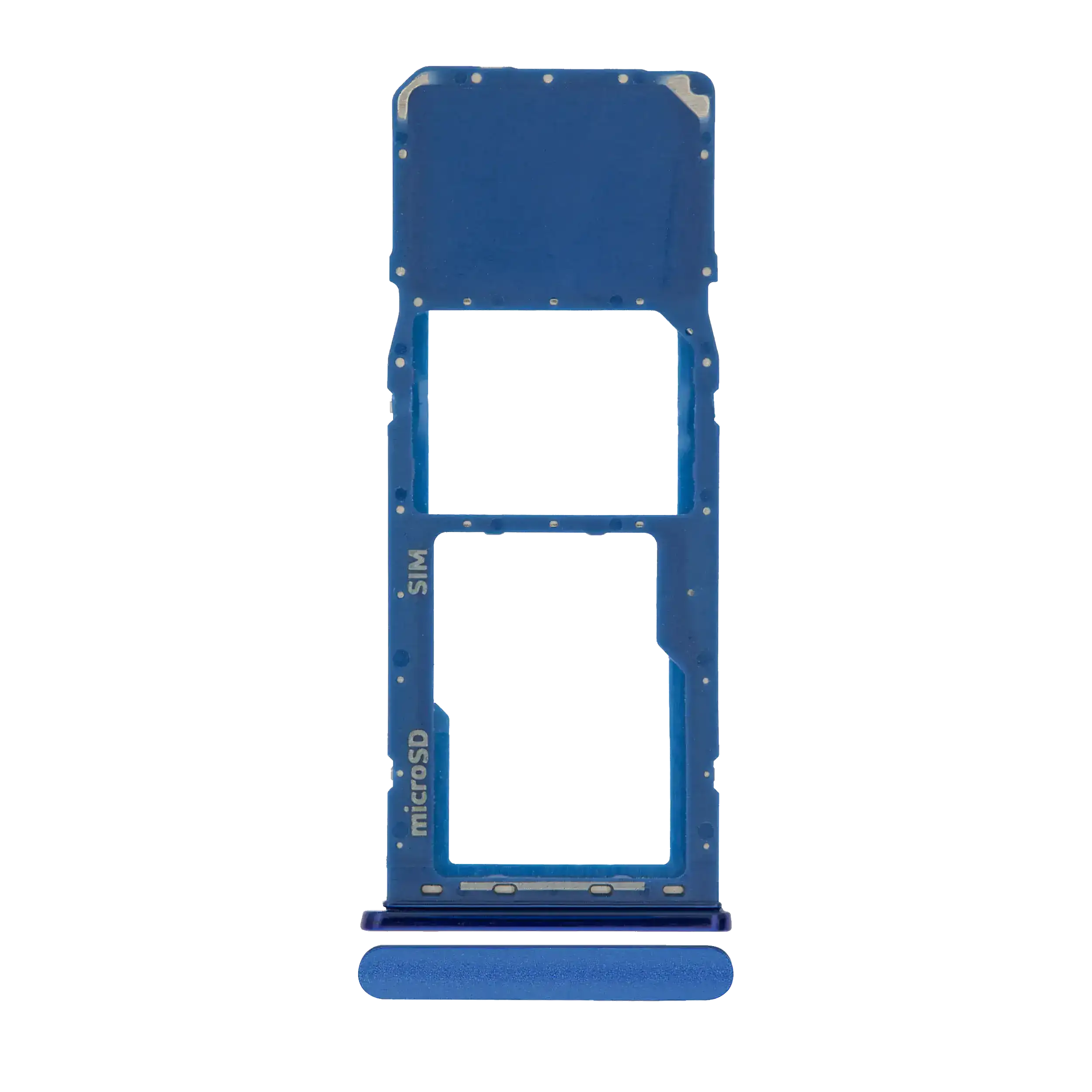 Single Sim Card Tray Compatible For Samsung Galaxy A20 (A205 / 2019) / A30 (A305 / 2019) / A50 (A505 / 2019) (Blue)