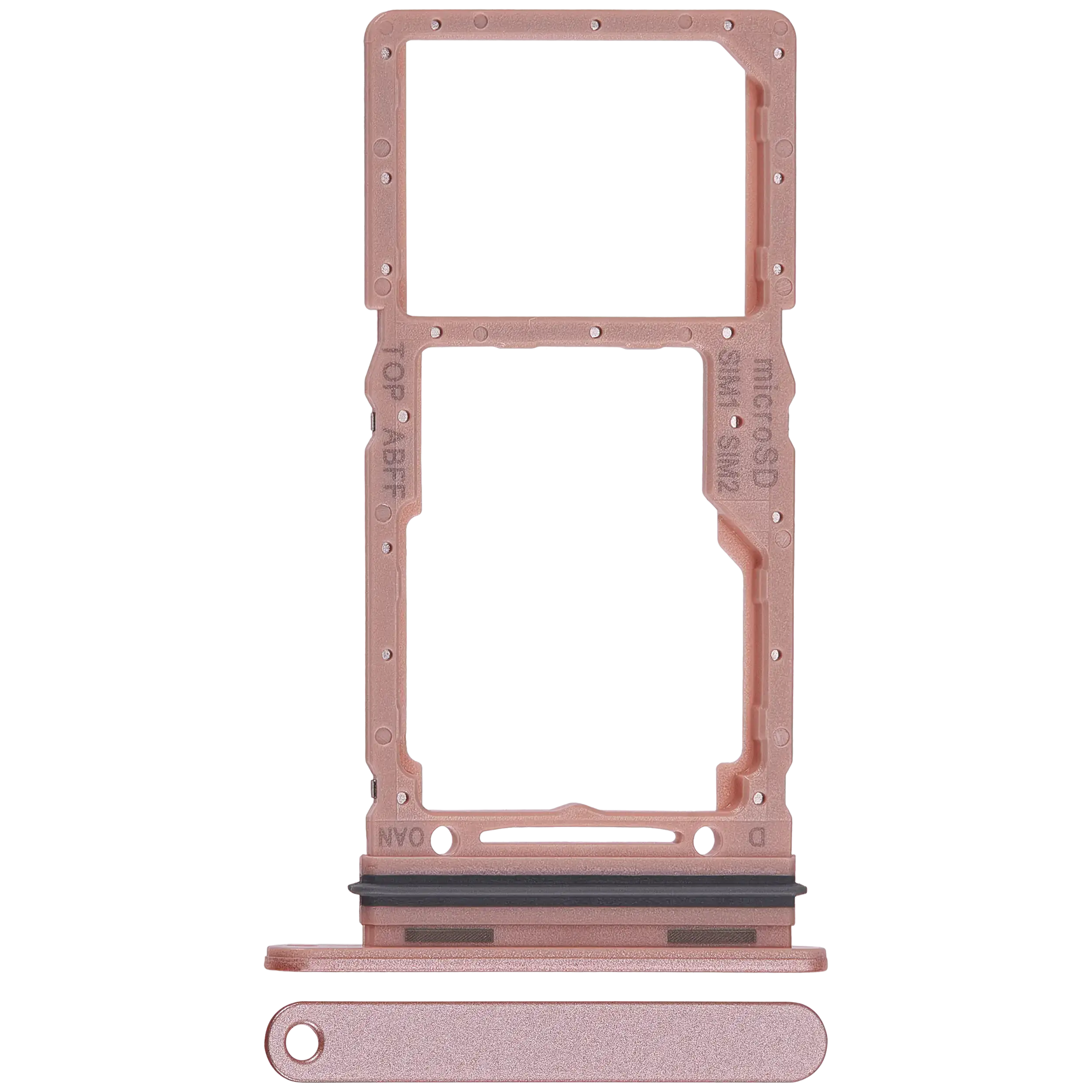 Dual Sim Card Tray Compatible For Samsung Galaxy A26 5G (A266 / 2025) (Peach Pink)