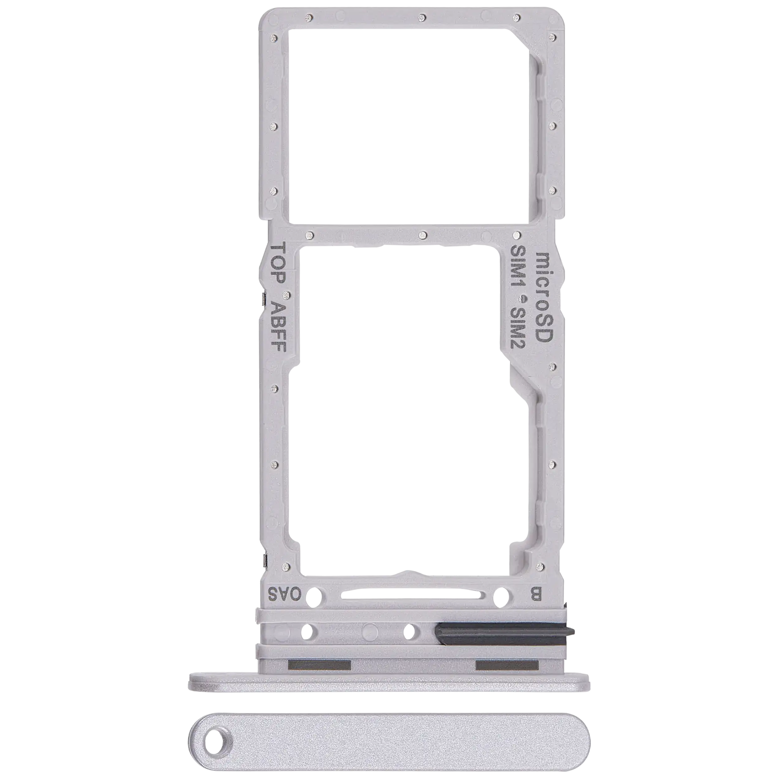 Dual Sim Card Tray Compatible For Samsung Galaxy A26 5G (A266 / 2025) (White)