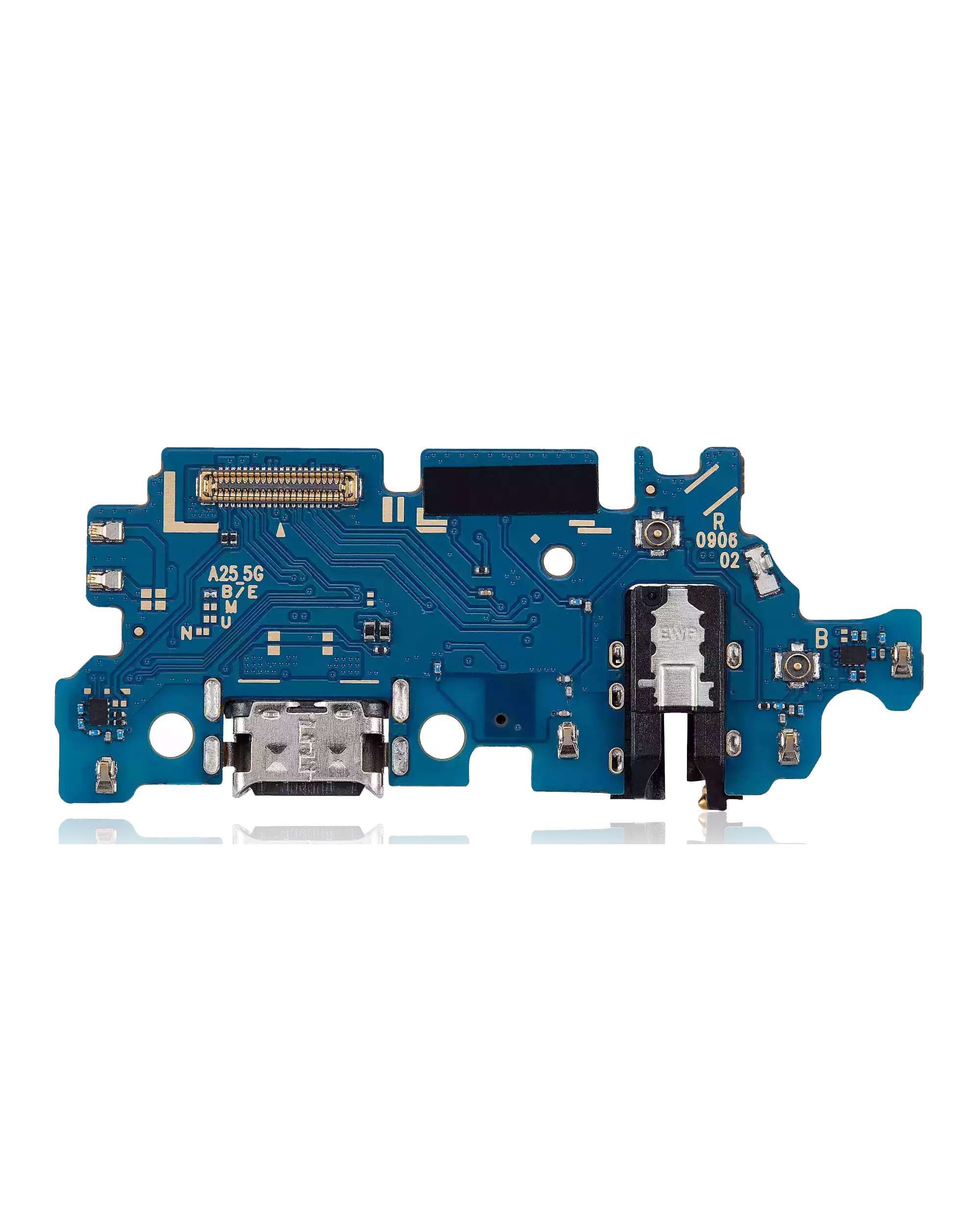 Charging Port Board With Headphone Jack Compatible For Samsung Galaxy A25 (A256 / 2023) (Aftermarket Plus)