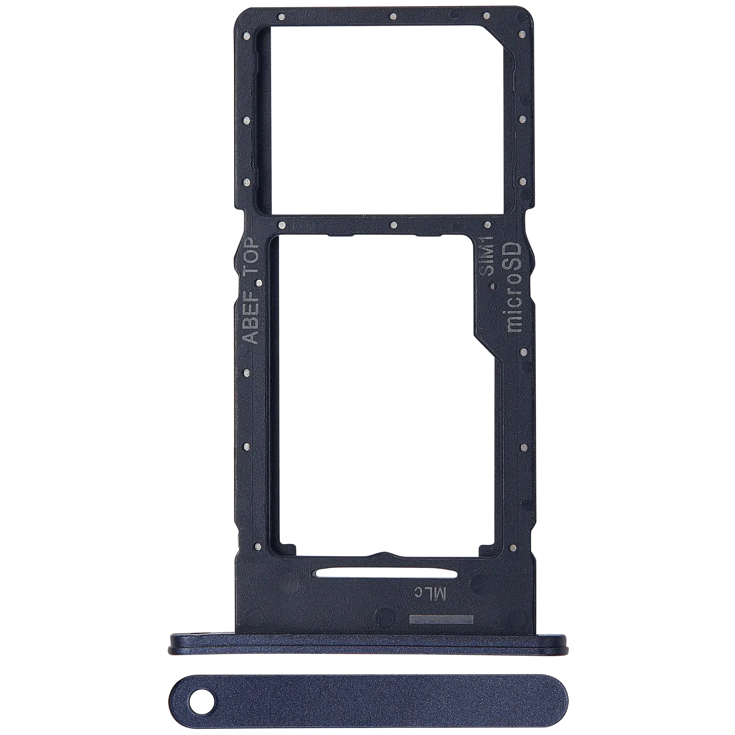 Single Sim Card Tray Compatible For Samsung Galaxy A25 5G (A256 / 2023) (Brave Black)