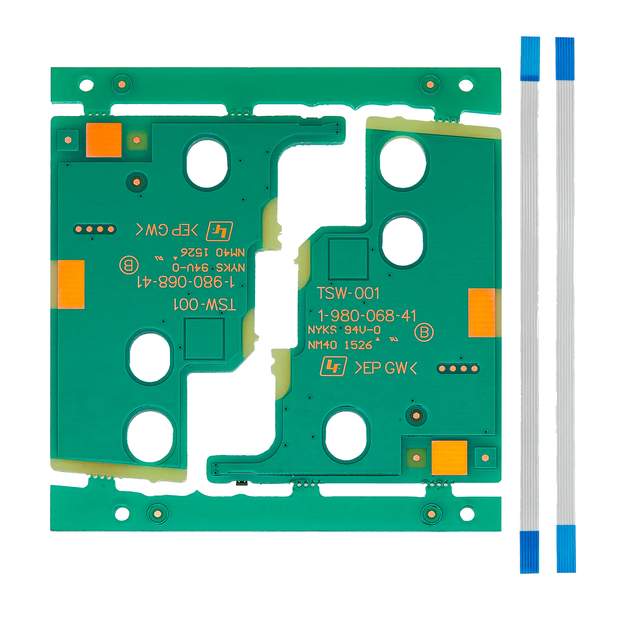 Power / Eject Button W/ Ribbon Flex Cable For Playstation 4 (Tsw-001)