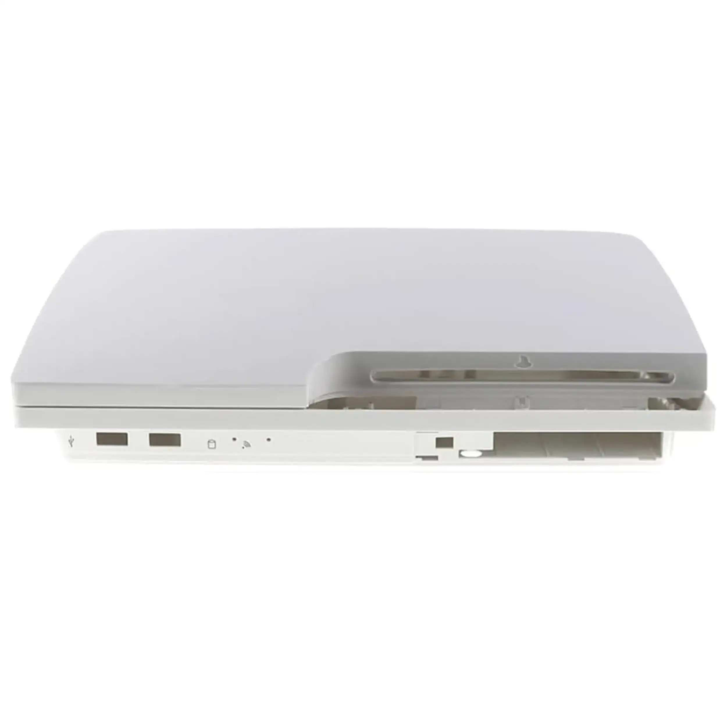 Top & Bottom Casings Compatible For Playstation 3 (Original) (White)