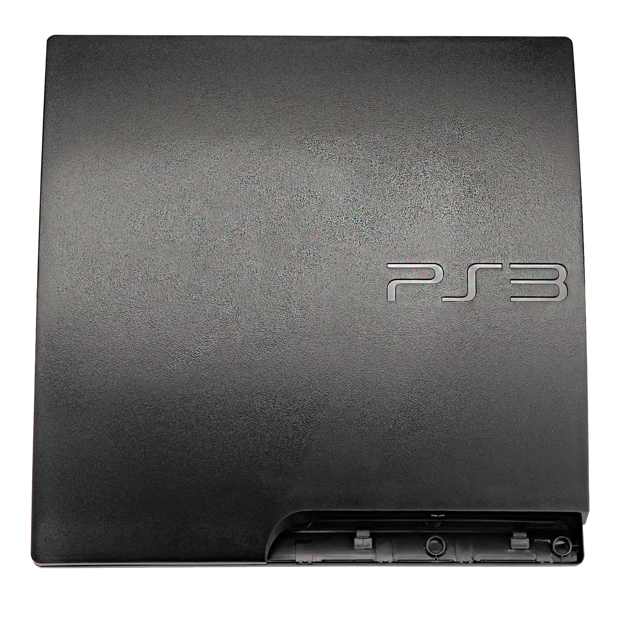 Top & Bottom Housing Compatible For Playstation 3 Slim (Black)