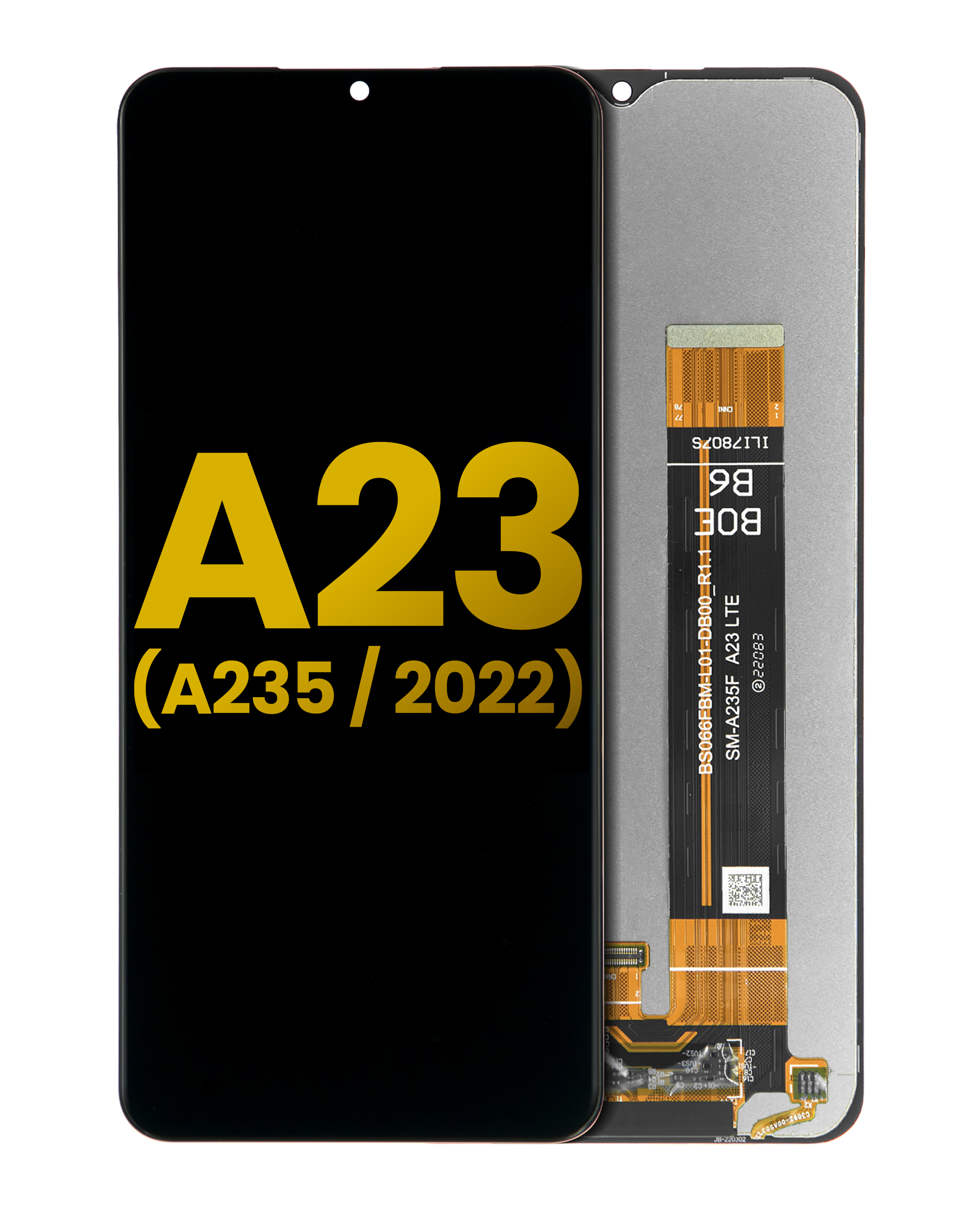 Lcd Assembly Without Frame Compatible For Samsung Galaxy A23 (A235 / 2022) (Refurbished) (All Colors)