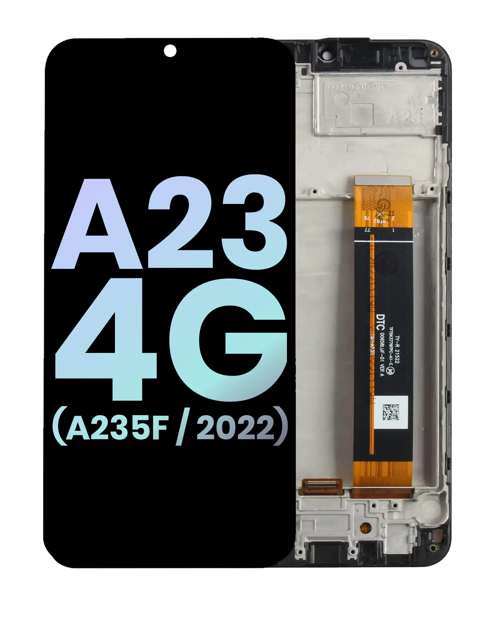 Lcd Assembly With Frame Compatible For Samsung Galaxy A23 4G (A235F / 2022) (International Version) (Service Pack) (All Colors)