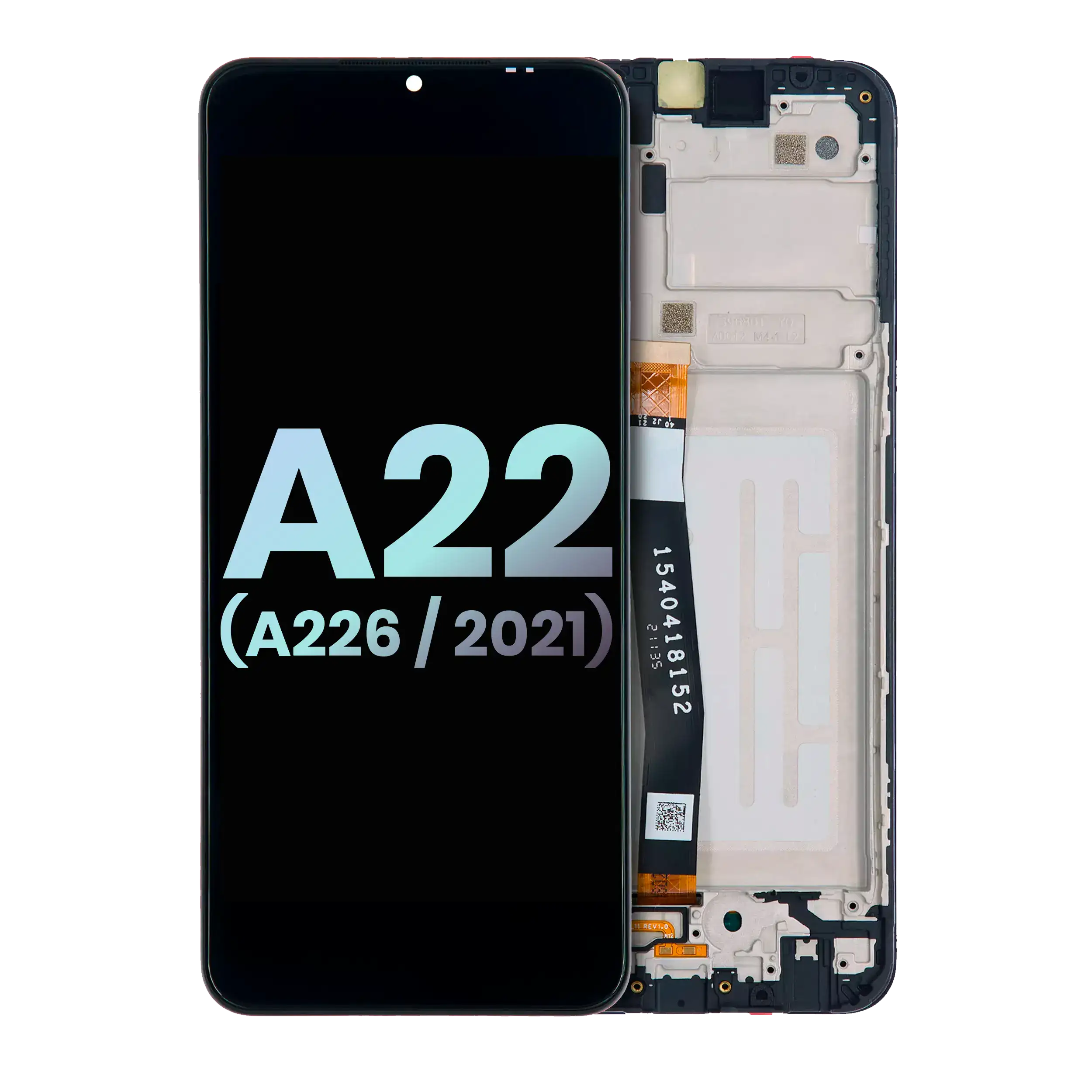 Lcd Assembly With Frame Compatible For Samsung Galaxy A22 5G (A226 / 2021) (Service Pack) (All Colors)