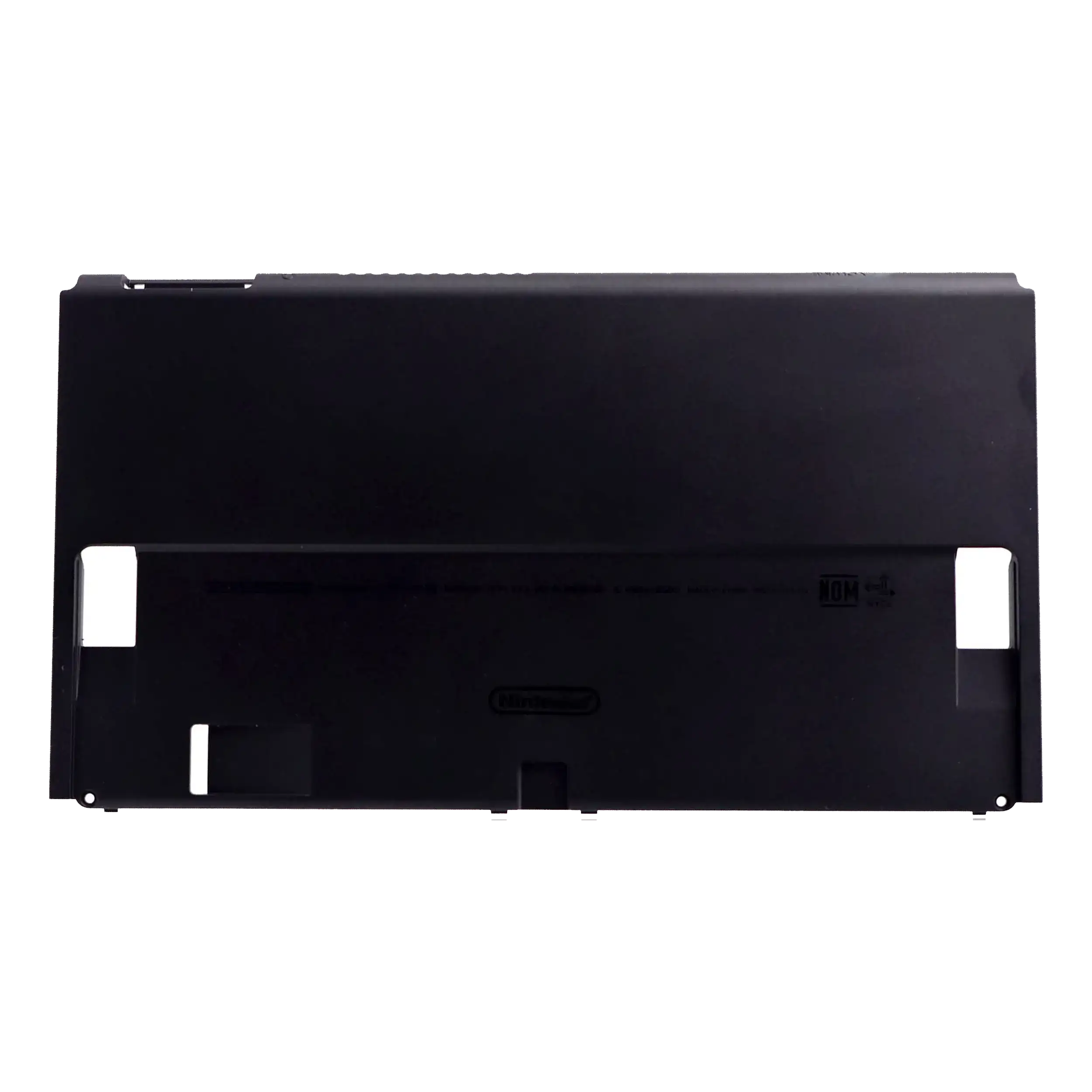 Back Cover Housing Shell Rear Case & Bezel For Nintendo Switch Oled (Black)