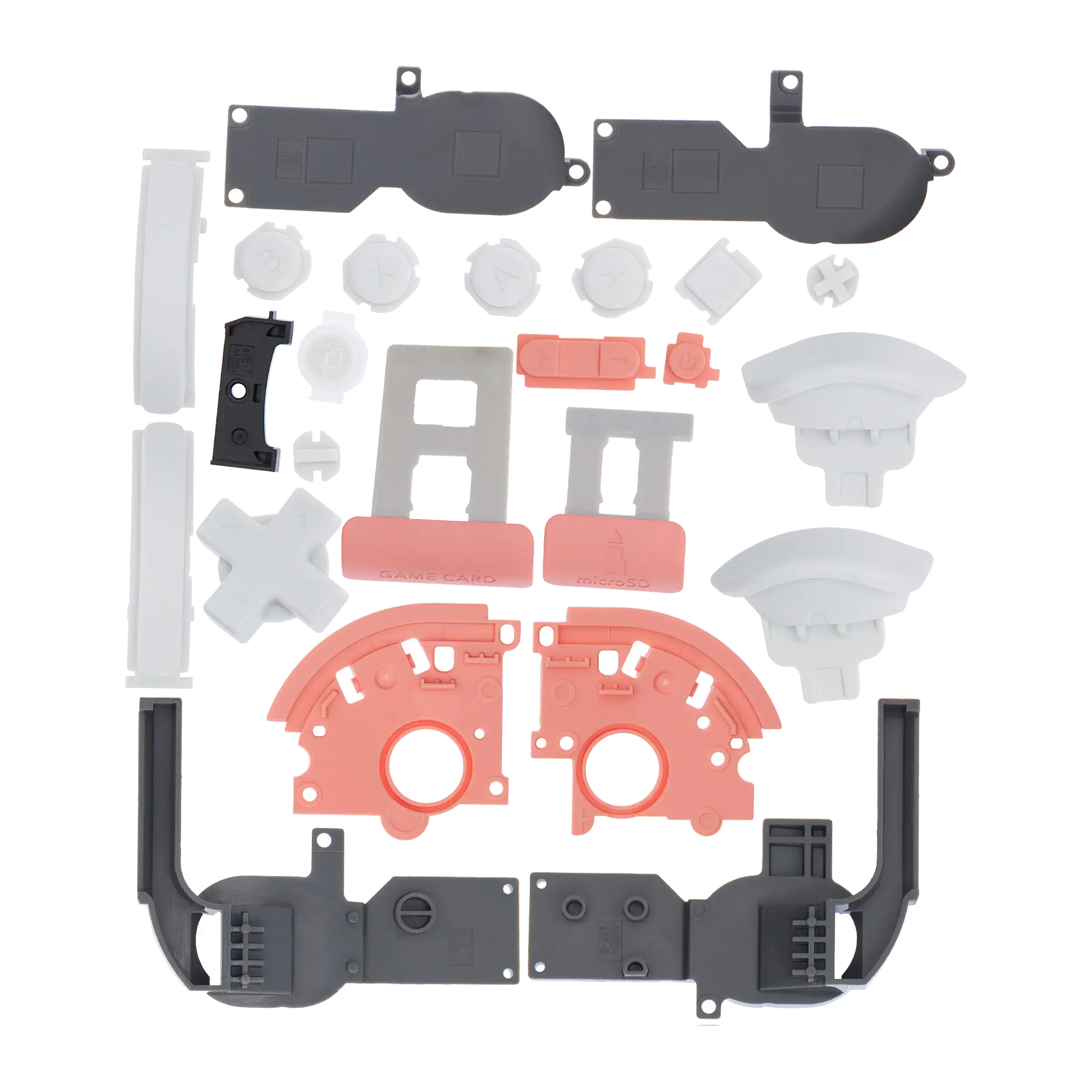 Complete Button Assembly For Nintendo Switch Lite (Coral)