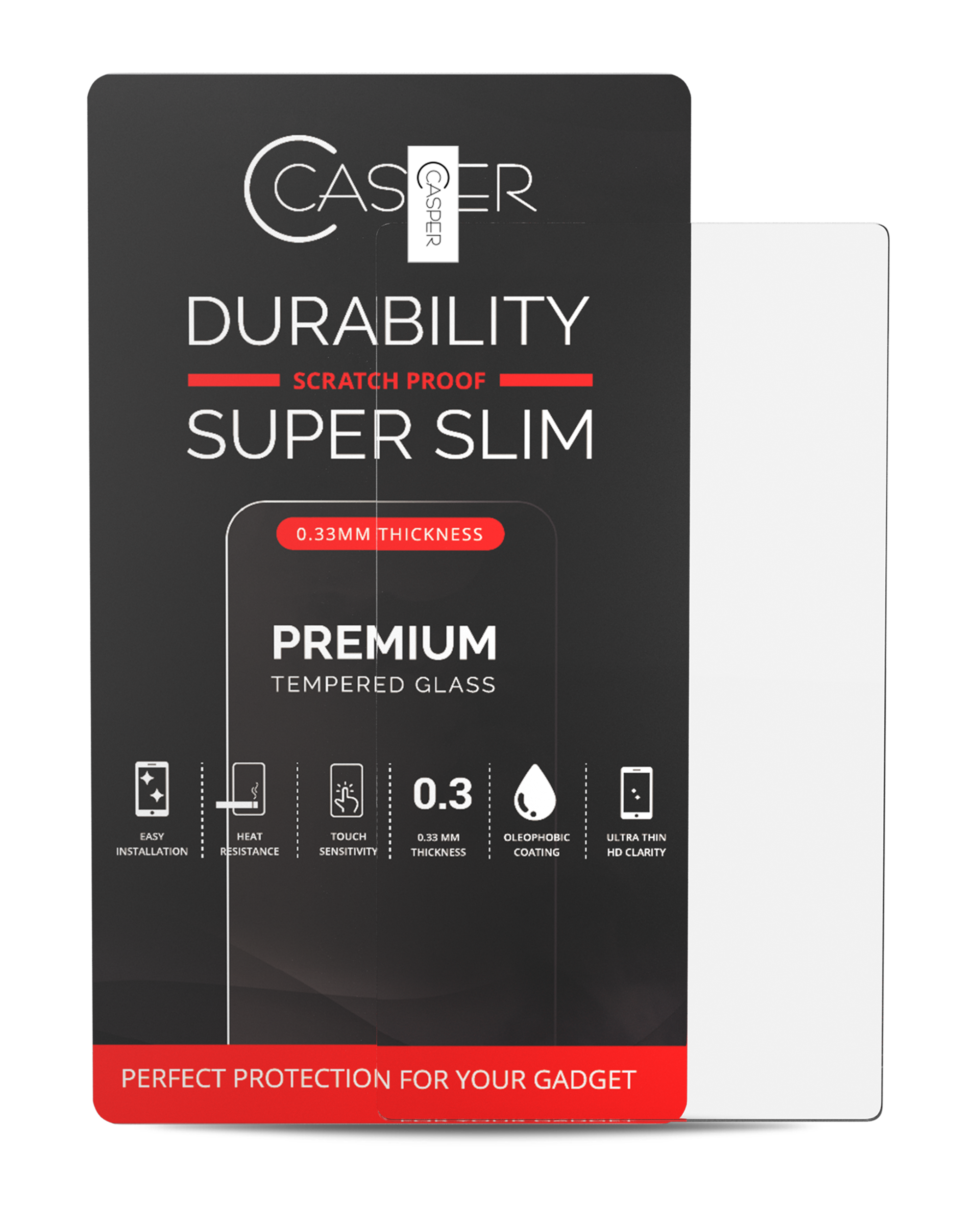 Casper Screen Protector Compatible For Nintendo Switch Lite (Retail Pack) (Clear)