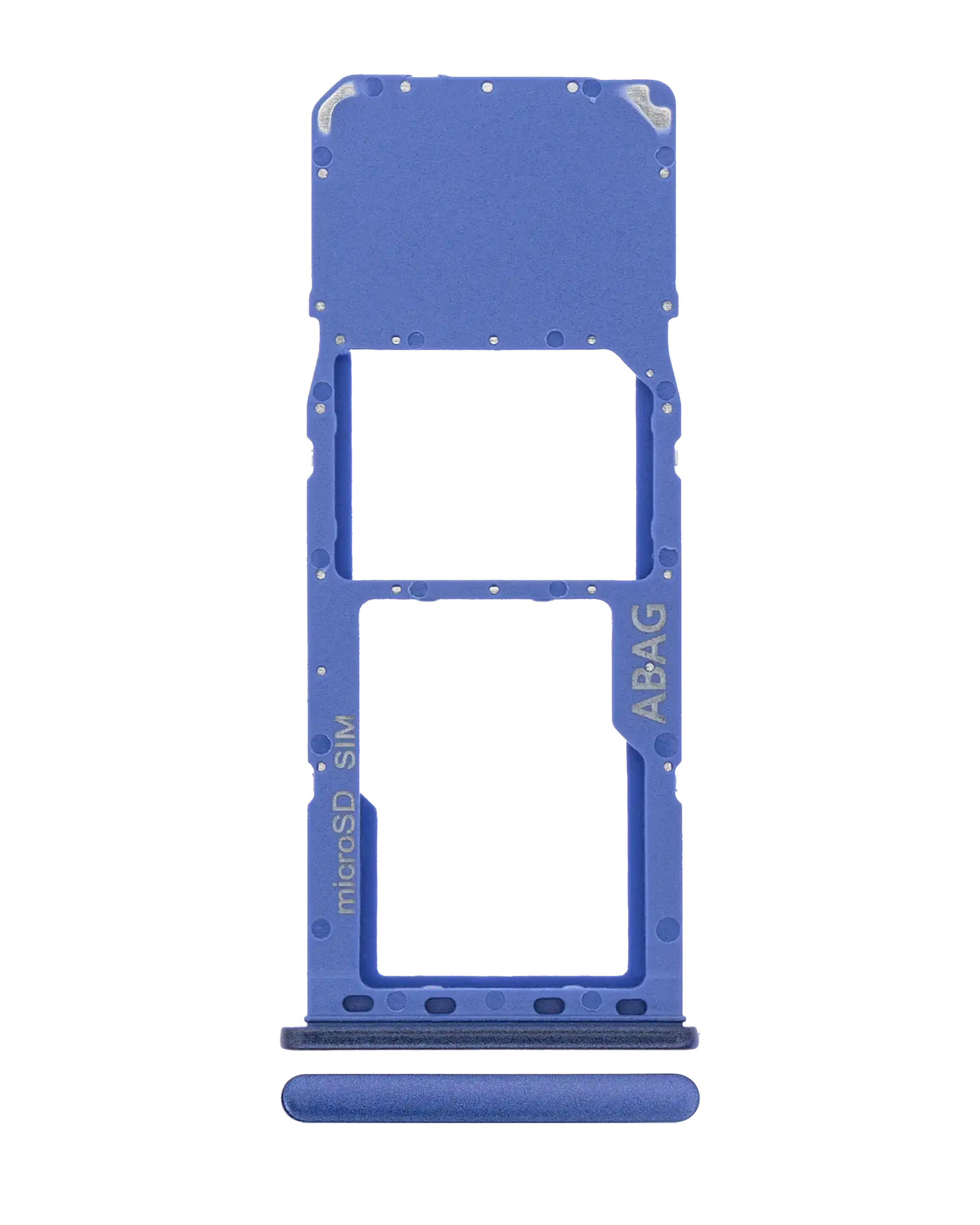 Single Sim Card Tray Compatible For Samsung Galaxy A21S (A217 / 2020) (Blue)