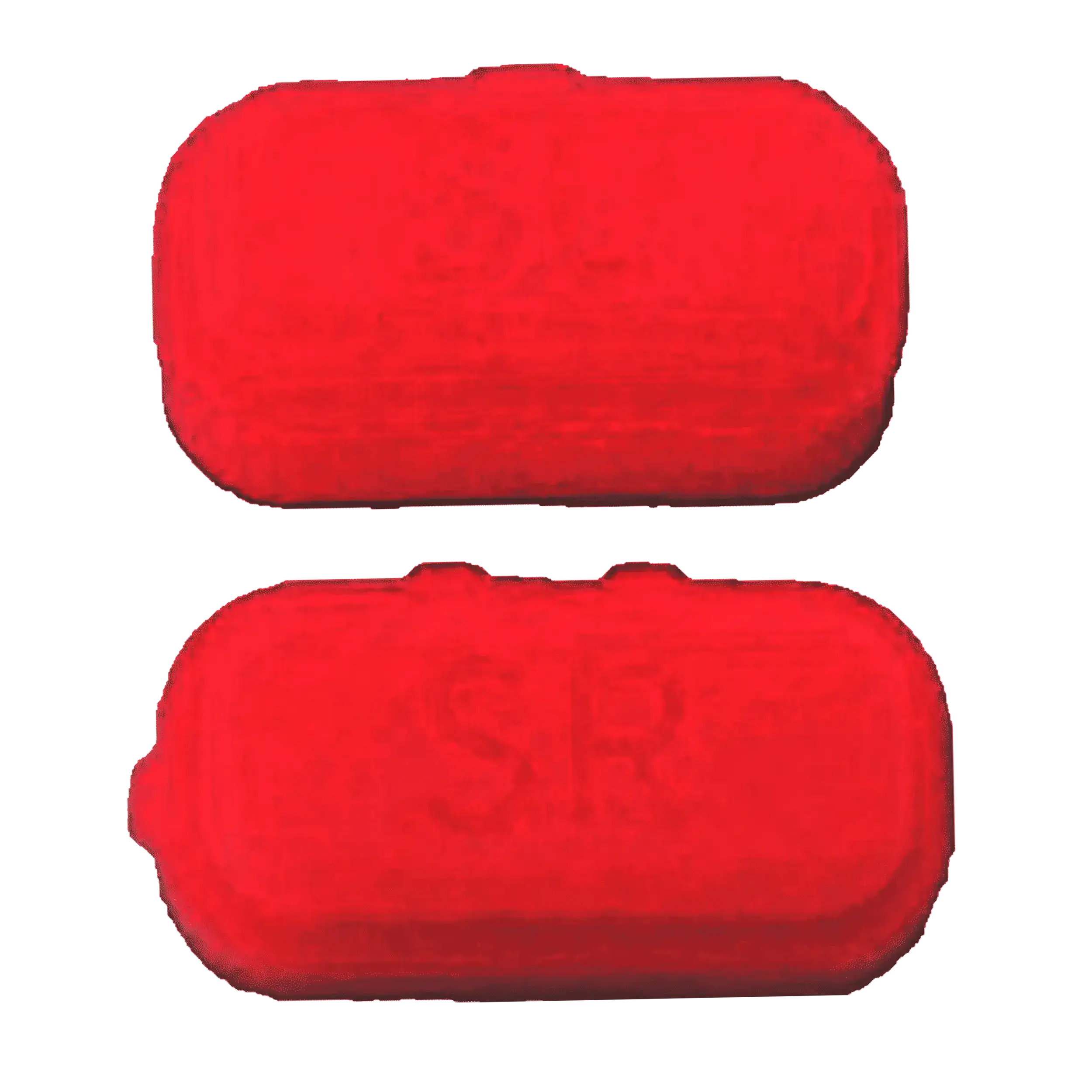 Sr And Sl Switch Button Compatible For Nintendo Switch Joy Con Controller (2 Piece Set) (Red)